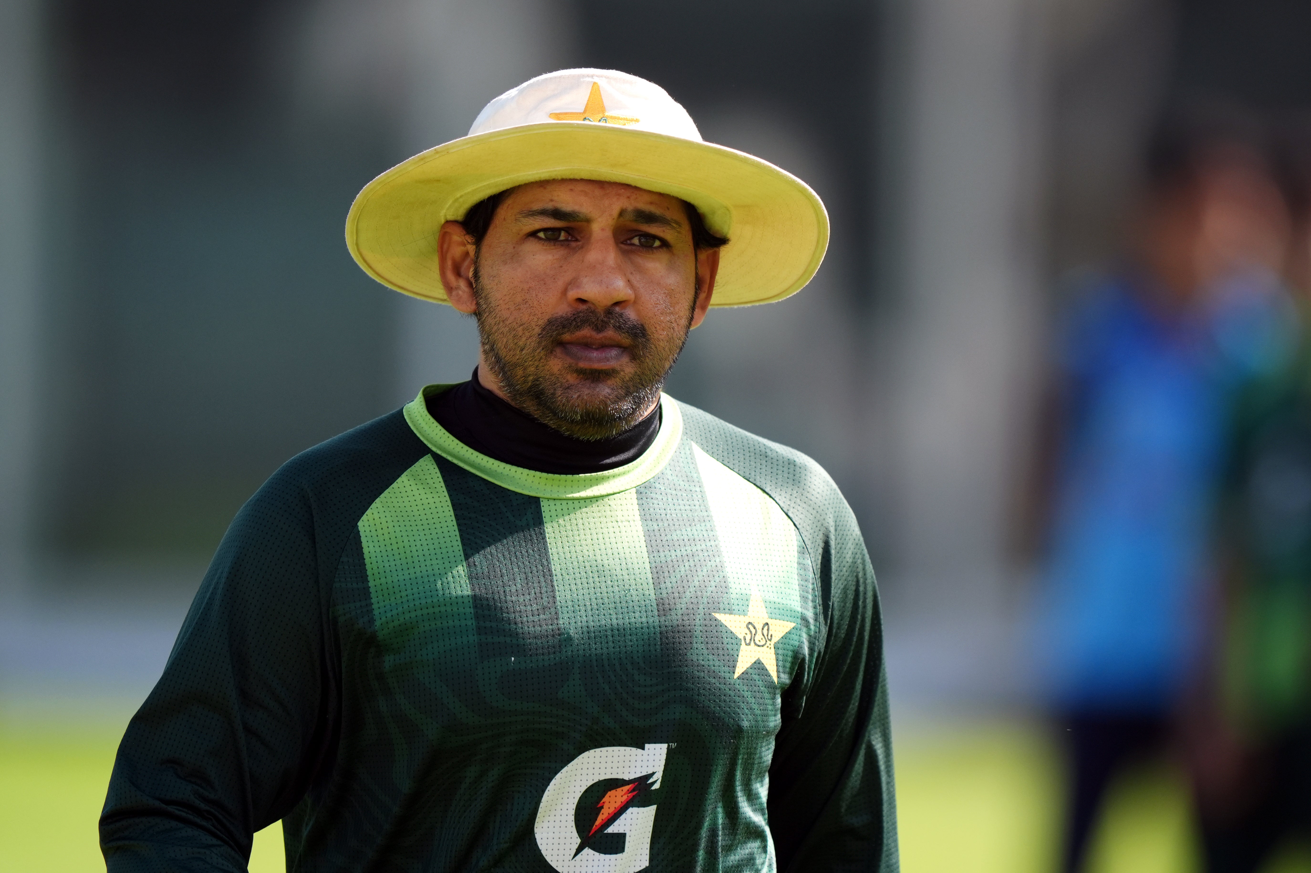 Pakistan head coach Sarfaraz Ahmed (Ben Whitley/PA)