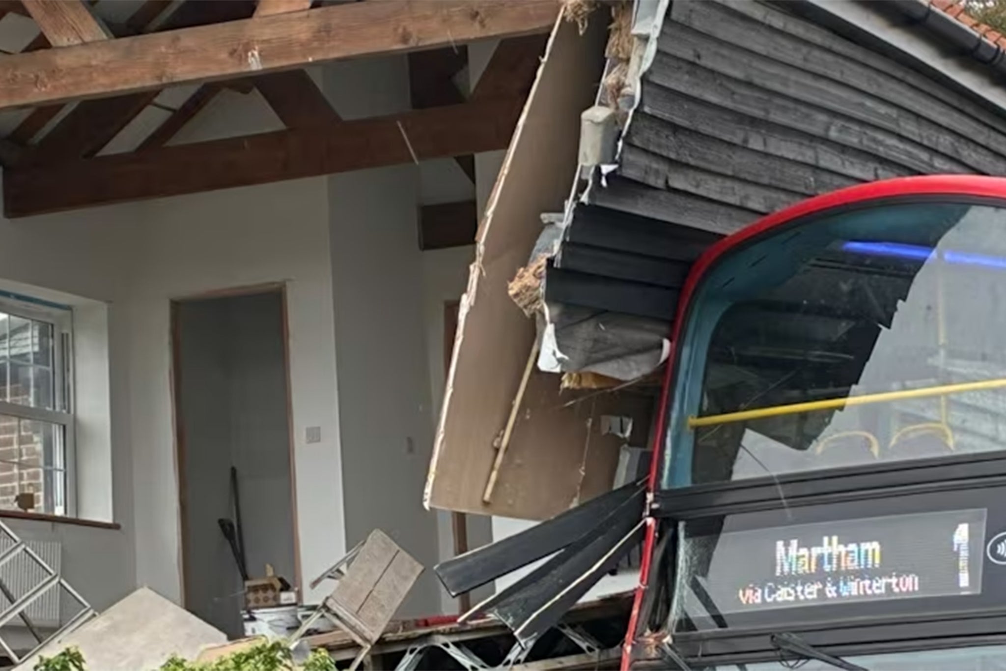 Nobody was injured in the incident