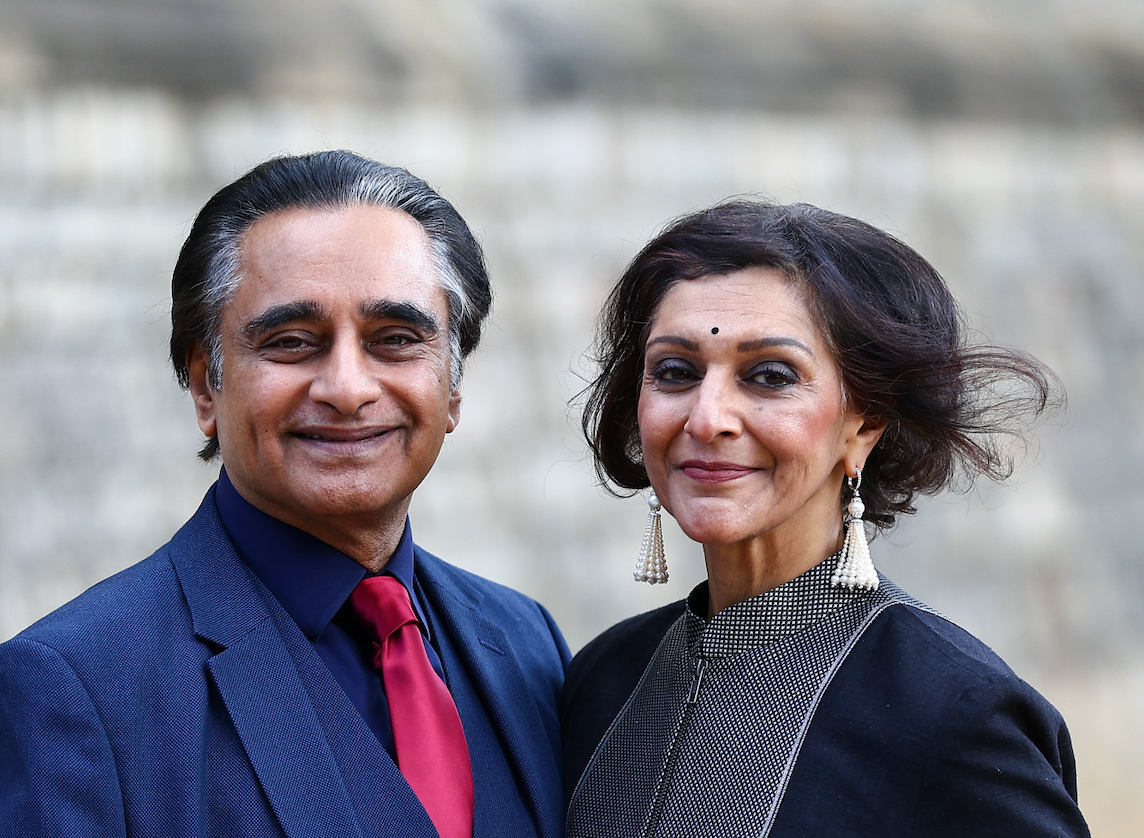 Sanjeev Bhaskar and Meera Syal married in 2005