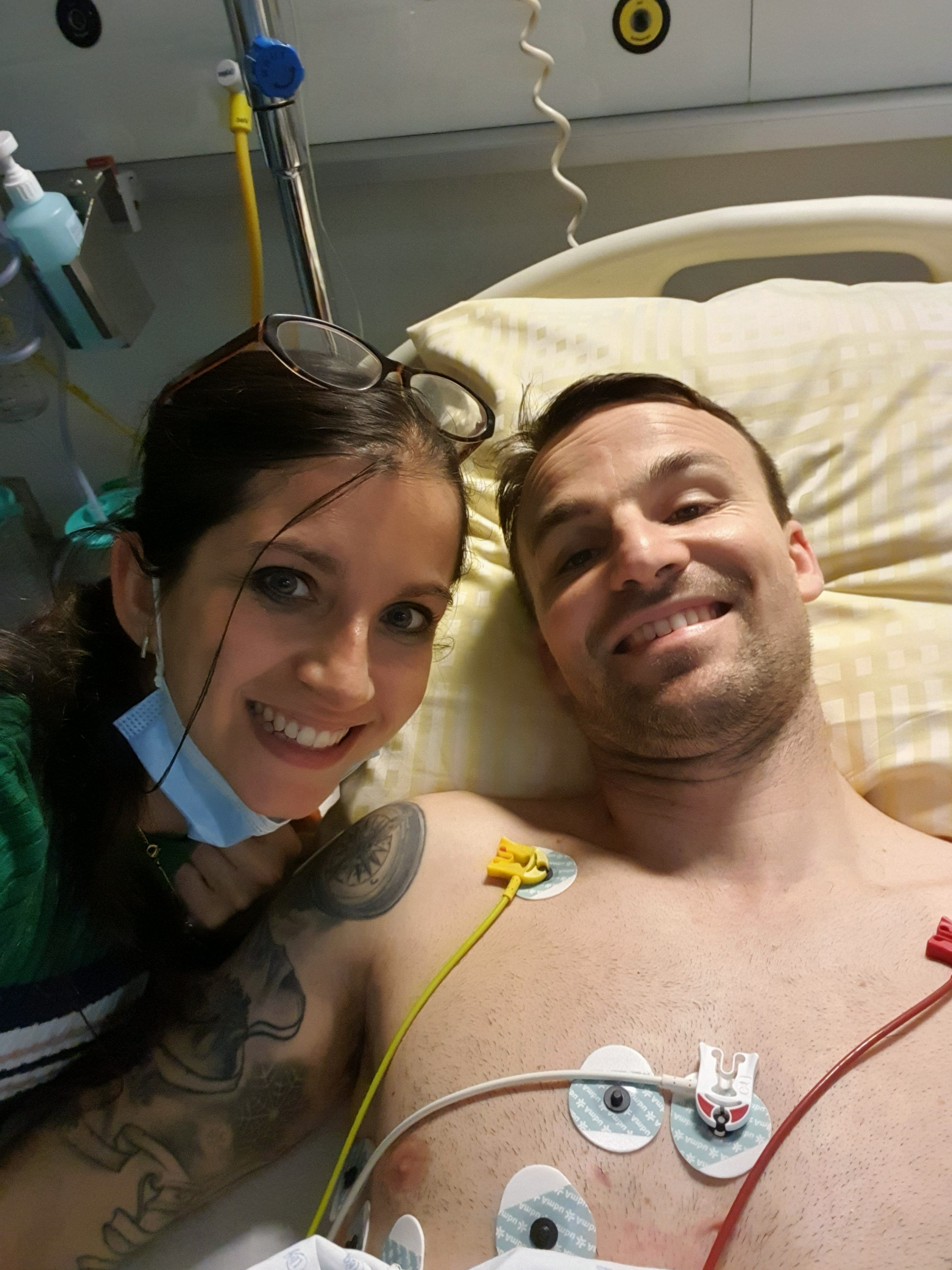 Mr Perrier was rushed to hospital in Lausanne where he was put into an induced coma