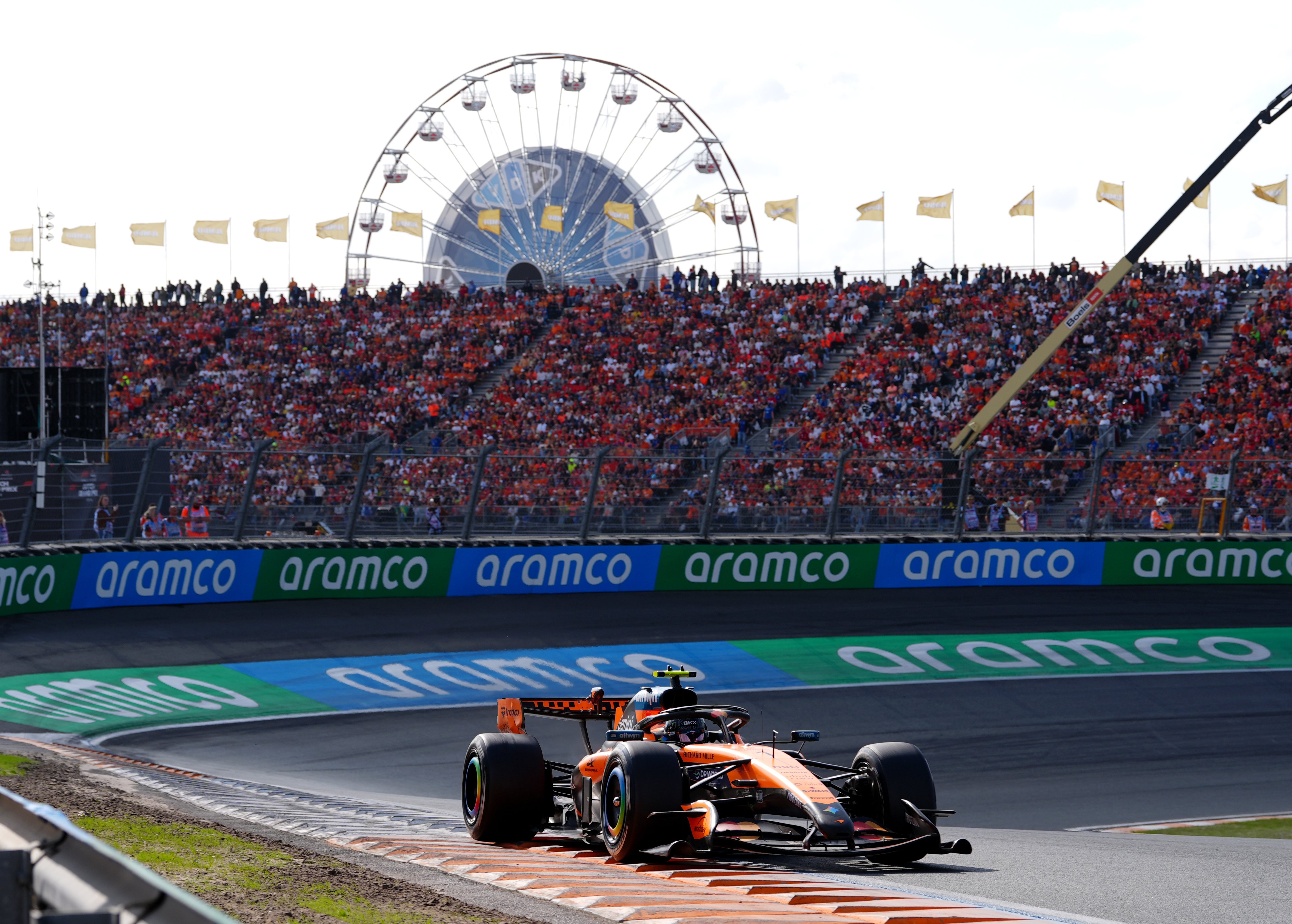 Norris is already in his eighth season with McLaren (David Davies/PA) (PA Wire)