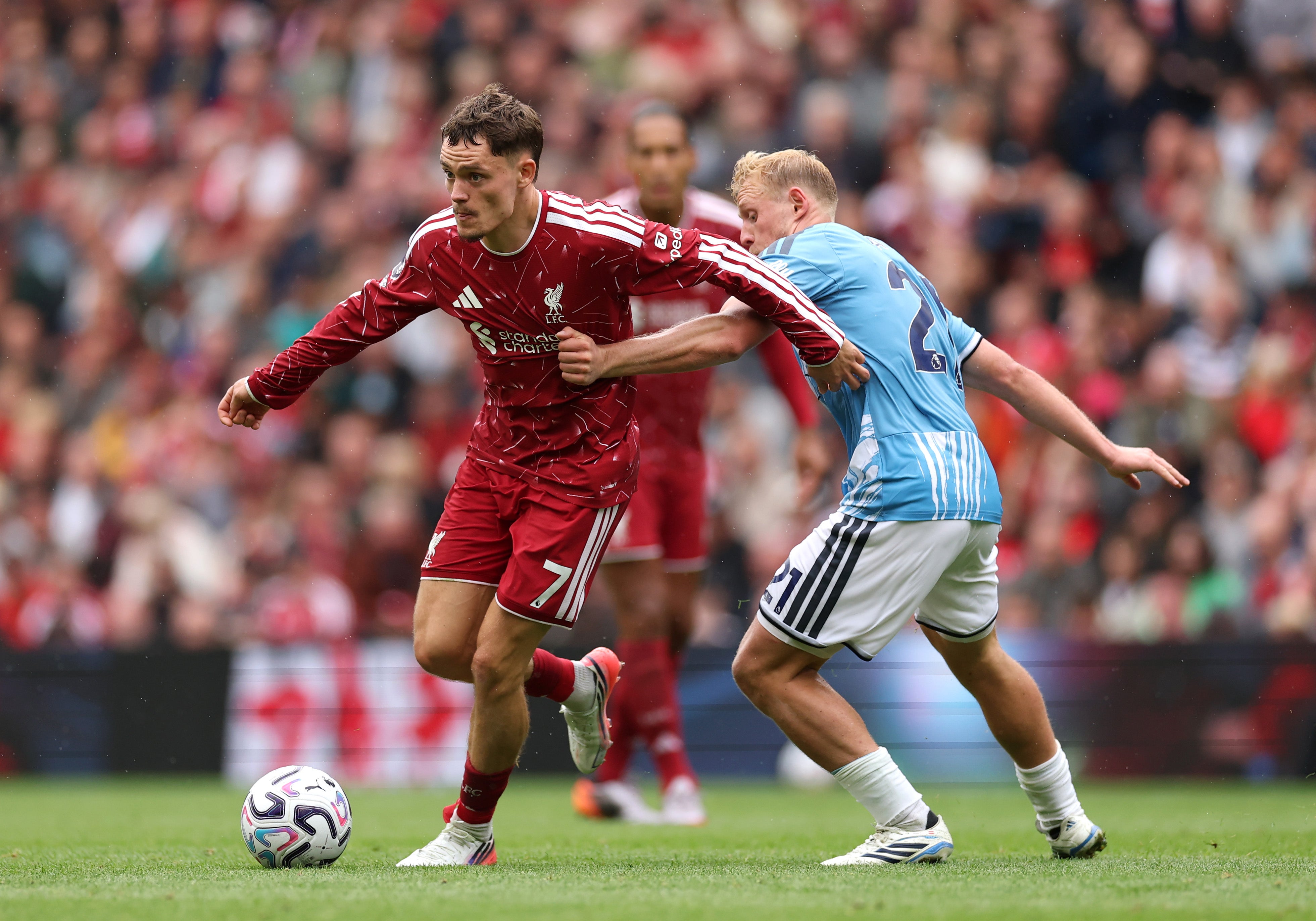 Wirtz was more effective but there remain big gaps in this Liverpool side