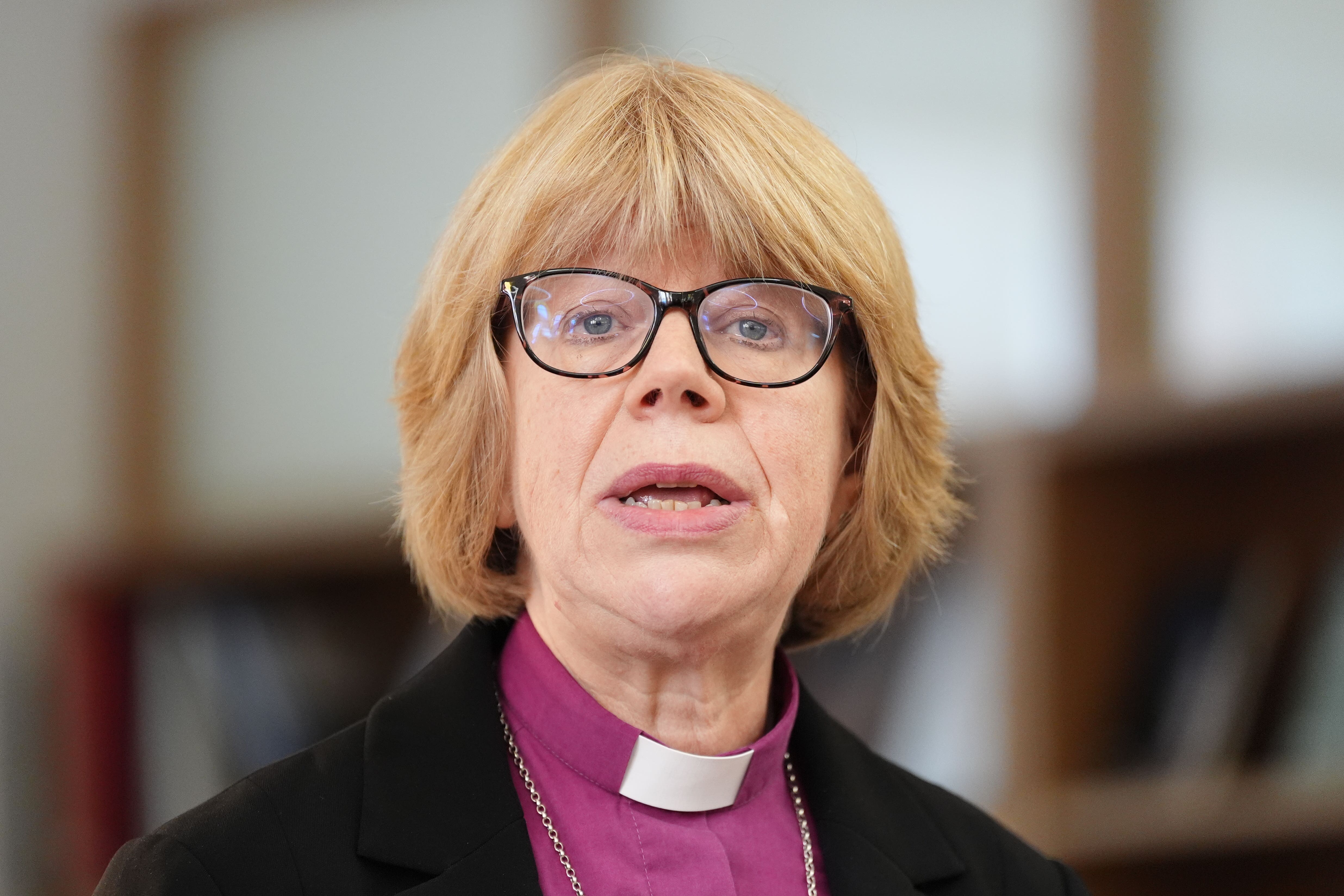 The Archbishop of Canterbury Dame Sarah Mullally said she was ‘sad and shocked’ to hear about incident (Jonathan Brady/PA) (PA Wire)