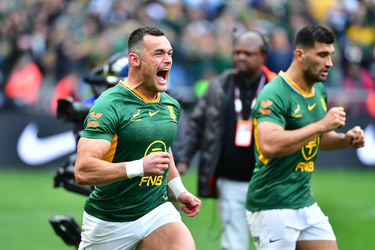 South Africa v New Zealand LIVE: Springboks level the series with hard-fought win in thrilling contest