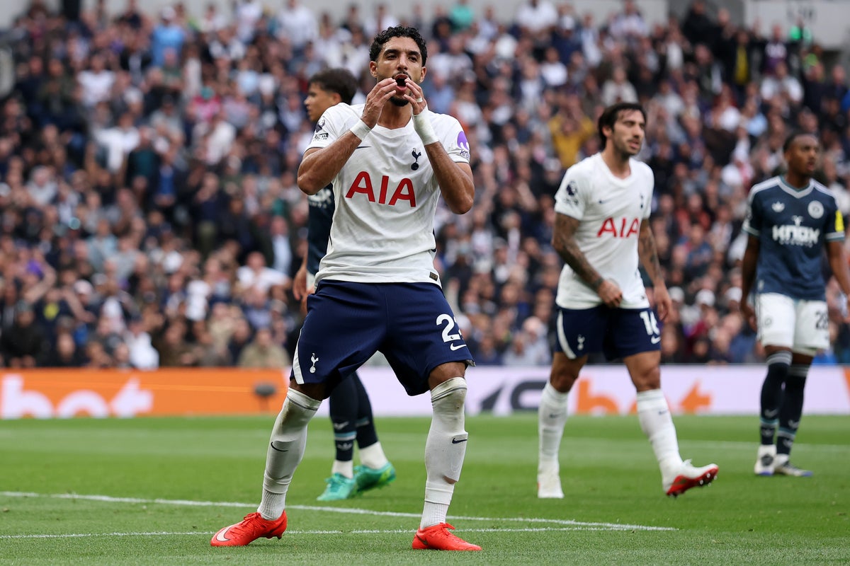 Tottenham v Newcastle LIVE: Omar Marmoush comes close to debut goal in Premier League clash