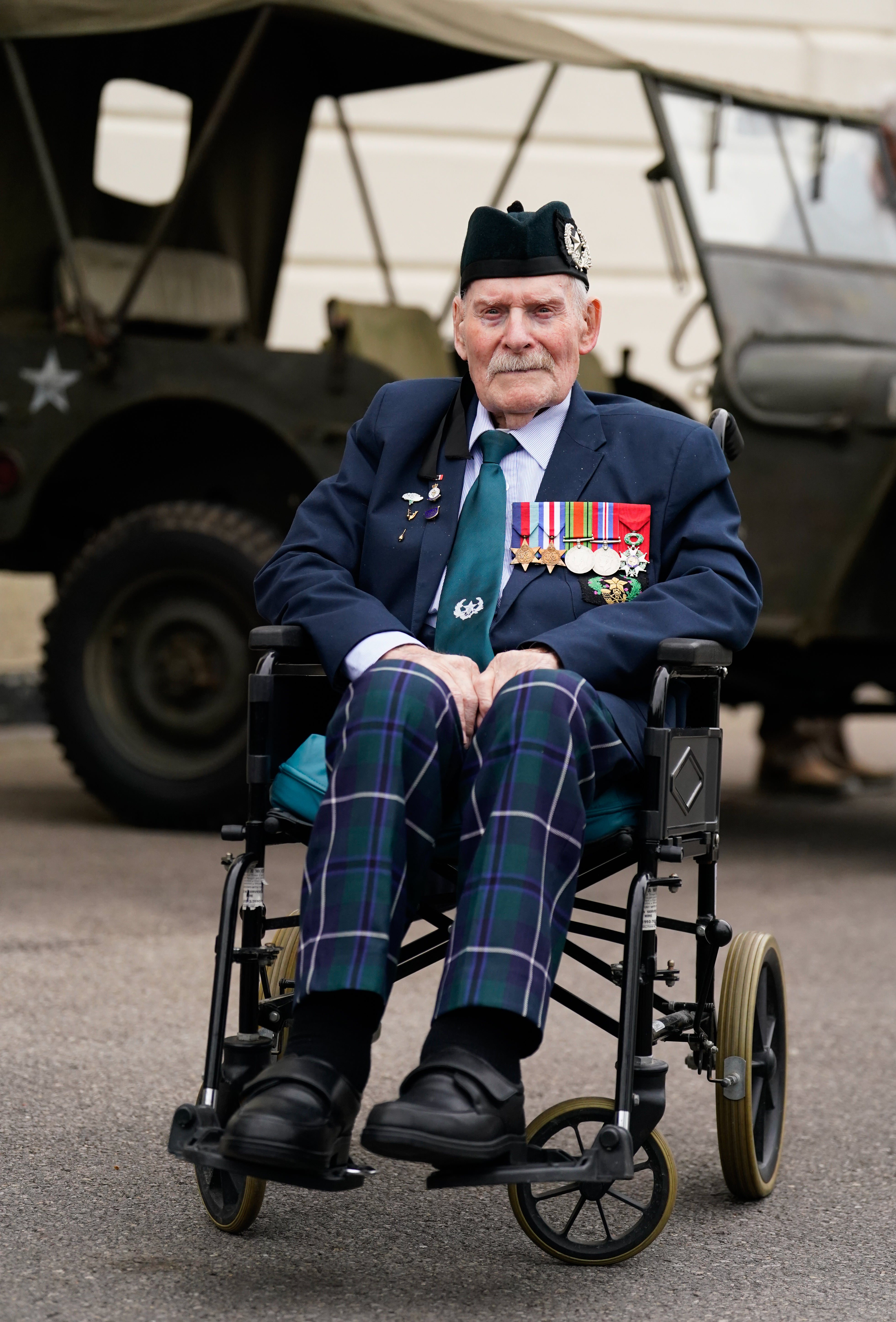 Normandy veteran Donald Turrell, who has died aged 101 (PA)