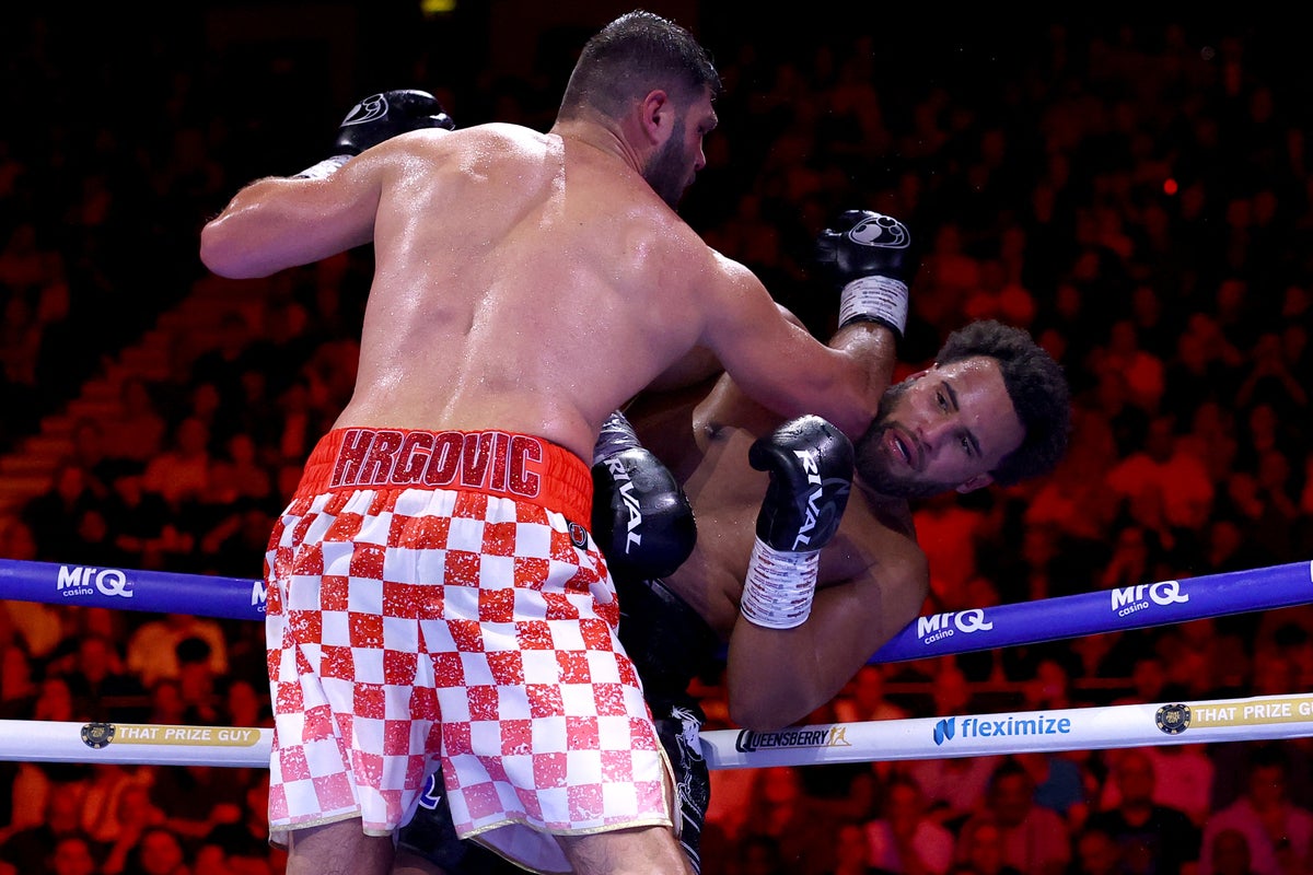 Itauma vs Hrgovic LIVE: Fight updates and results as young Briton suffers shock KO loss with towel thrown in