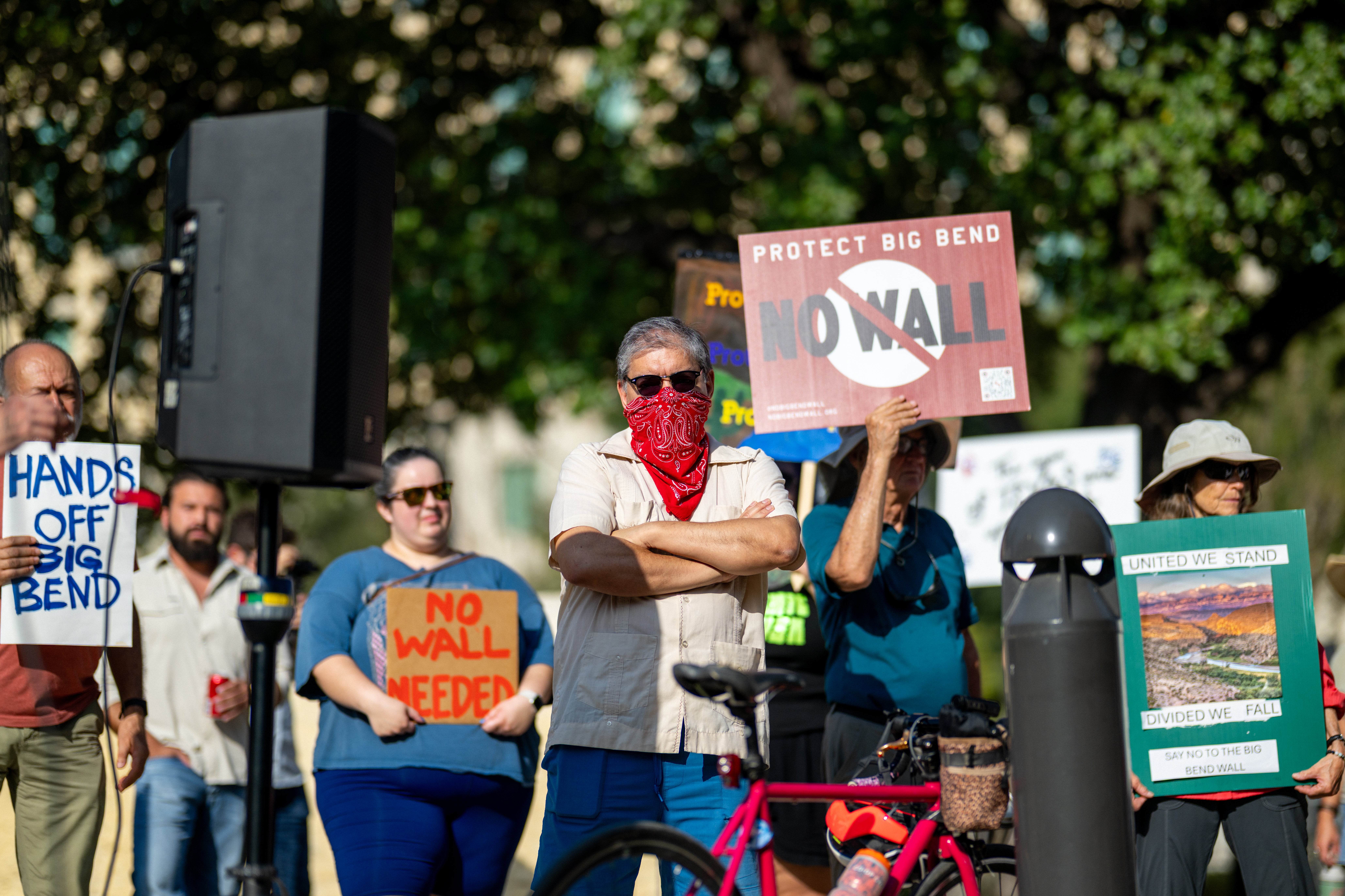 The Trump administration has continued building out its signature border wall, thanks to a $46 billion infusion of funds from Congress, despite widespread opposition in border communities across the Southwest