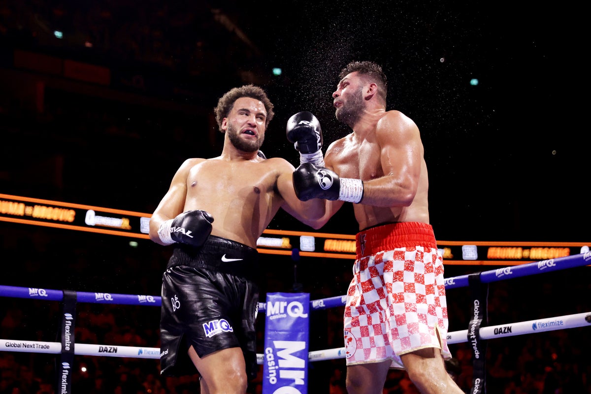 Frank Warren retains faith in ‘unbelievable talent’ Moses Itauma despite defeat