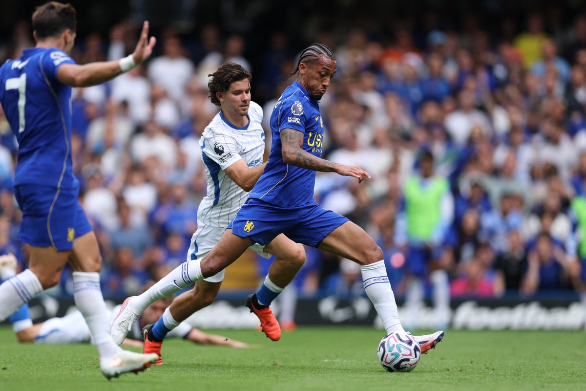 Chelsea v Brighton LIVE: Joao Pedro nets third goal for Blues but Seagulls pull one back