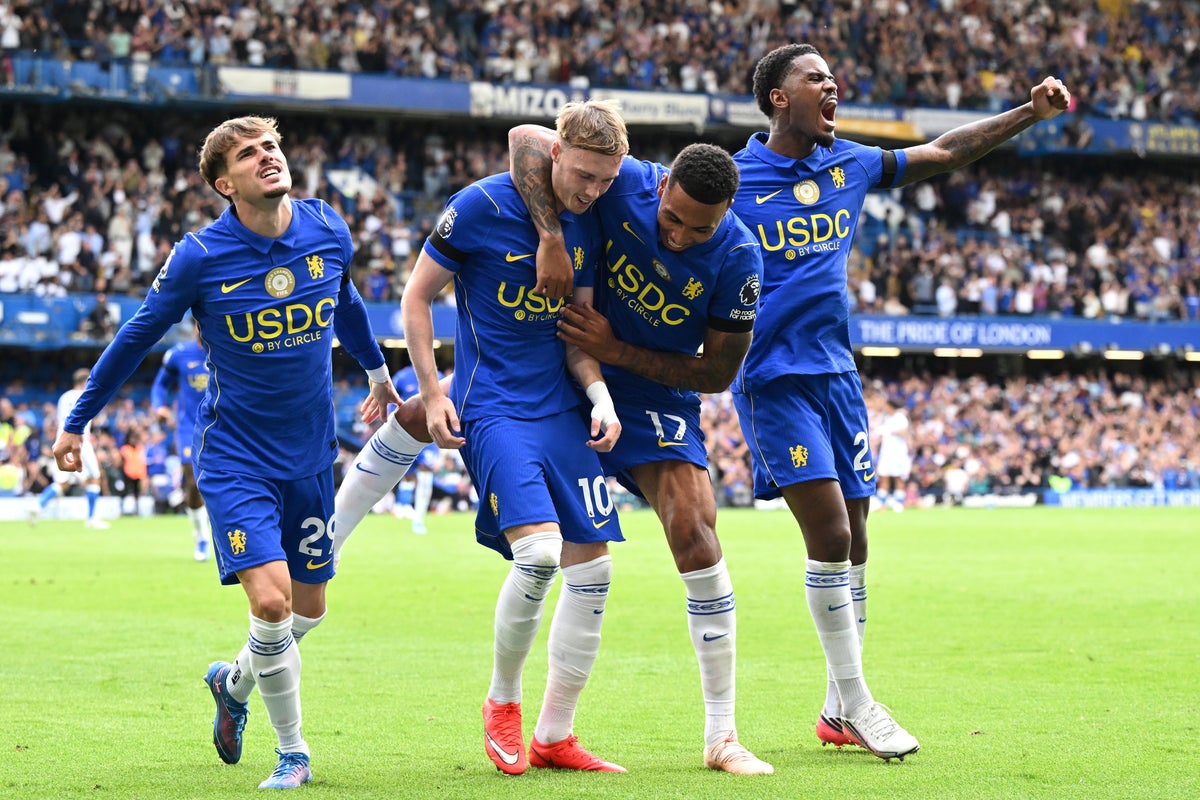 Chelsea v Brighton LIVE: Blues clinch win in seven-goal thriller but suffer Moises Caicedo injury scare