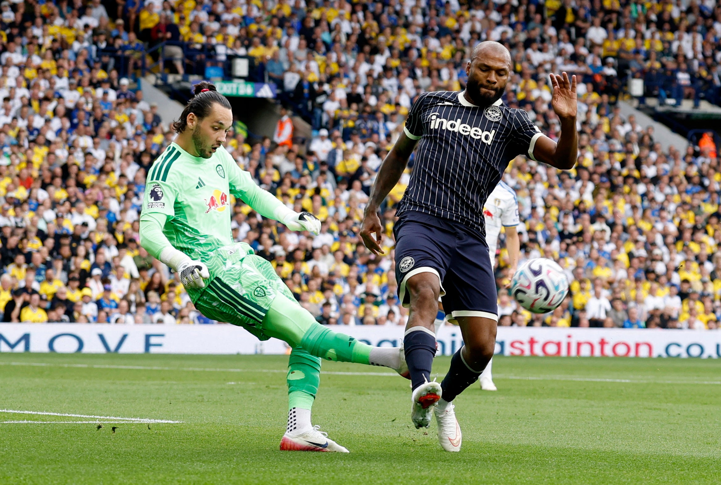 James Trafford impressed for Leeds against Brentford