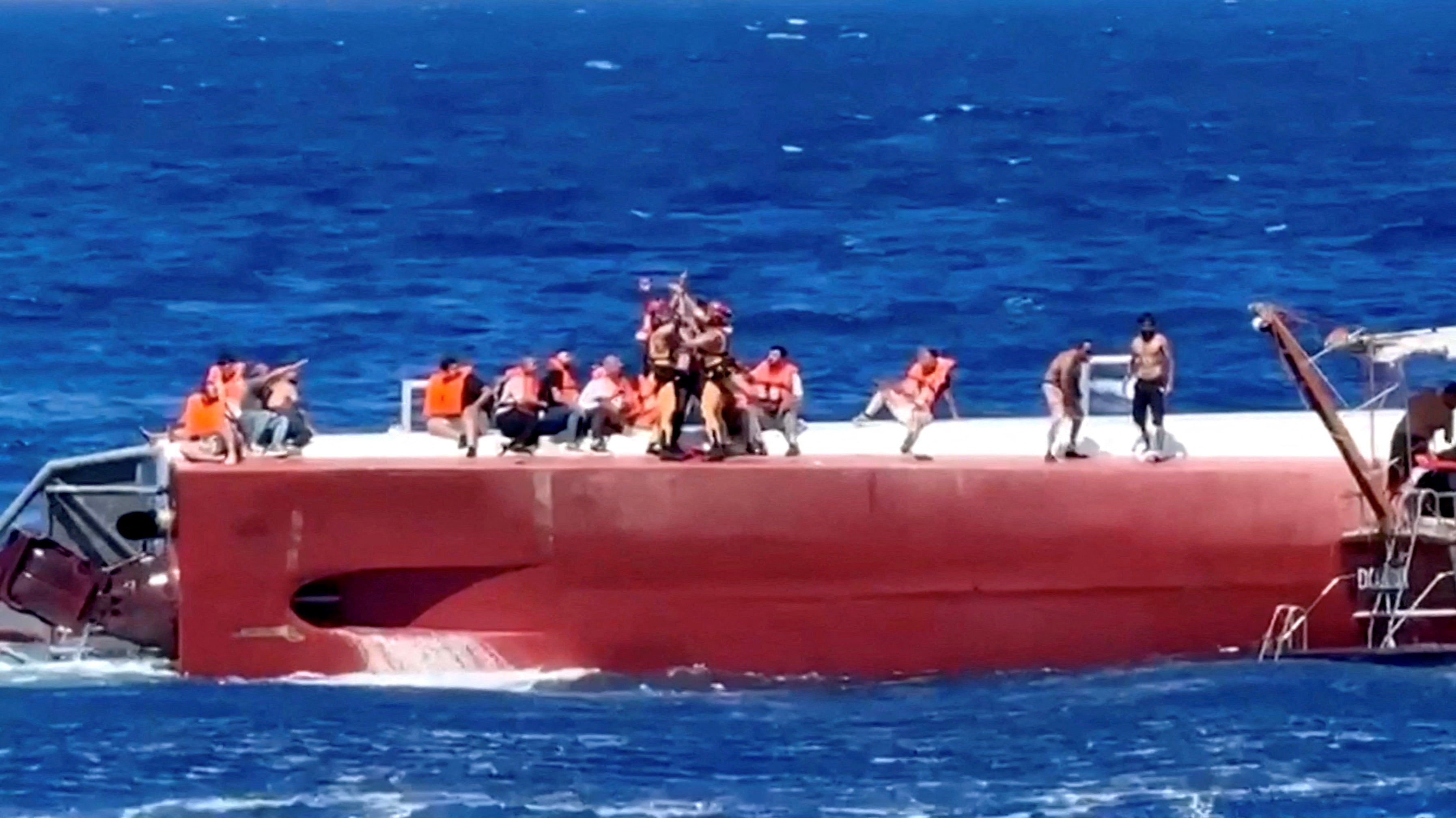 Ferry capsizes off northern Cyprus, killing eight