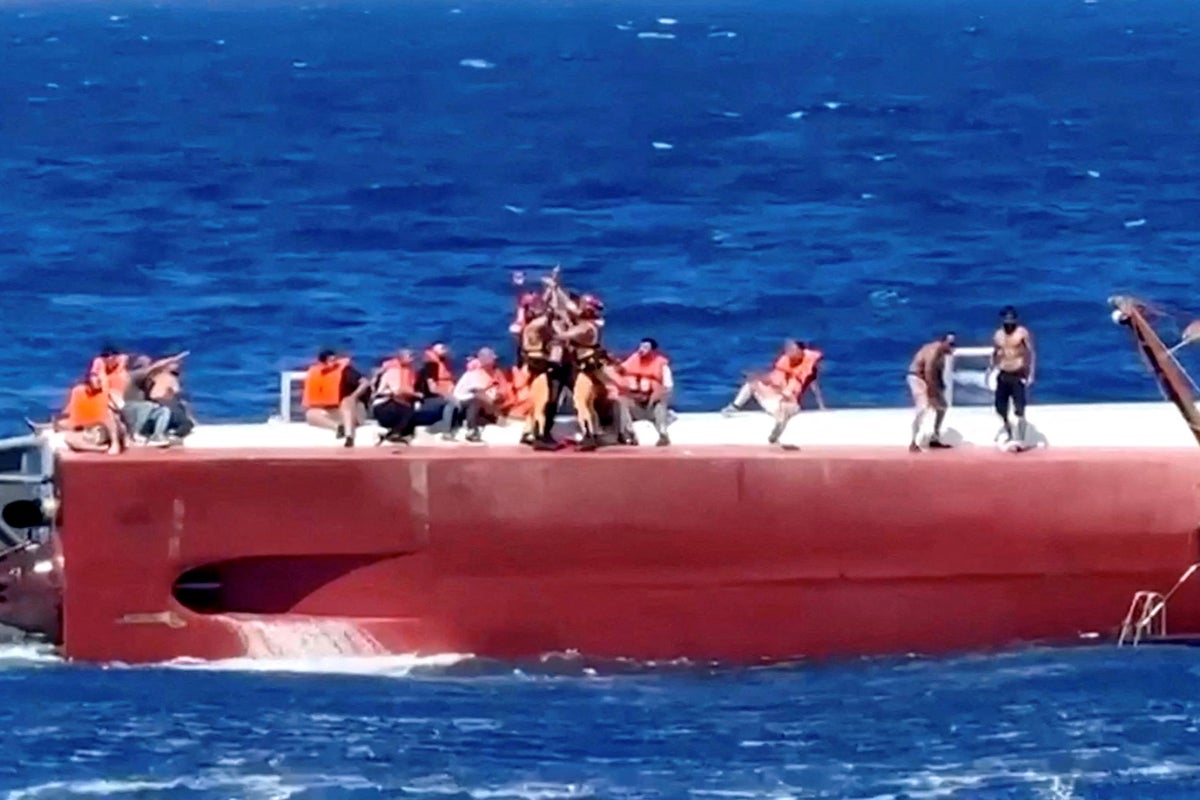 Cyprus ferry capsizes latest: Ship and crew members ‘taken into custody’ after at least eight killed in disaster