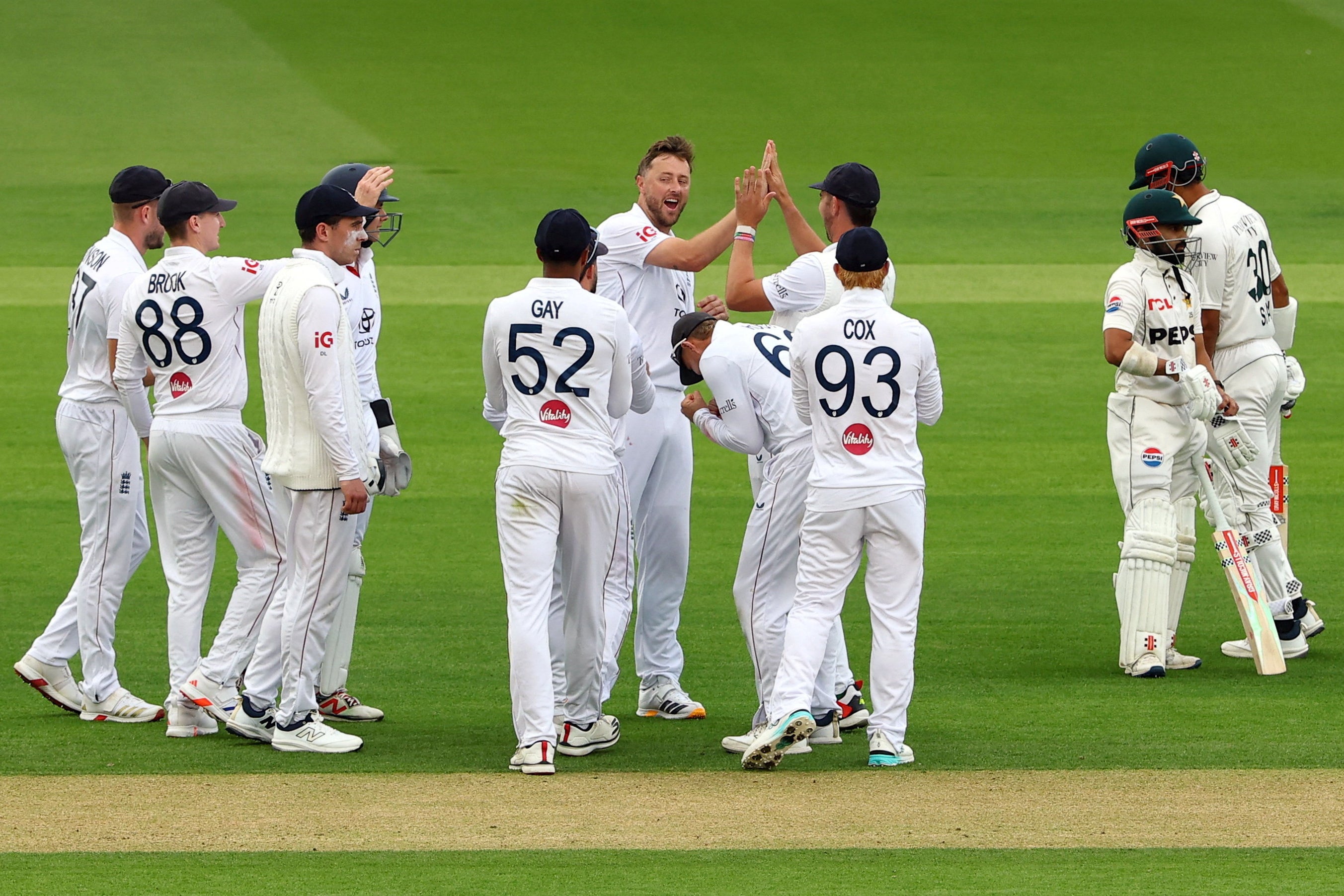 England wrapped up their first series victory since the end of 2024 (Reuters)