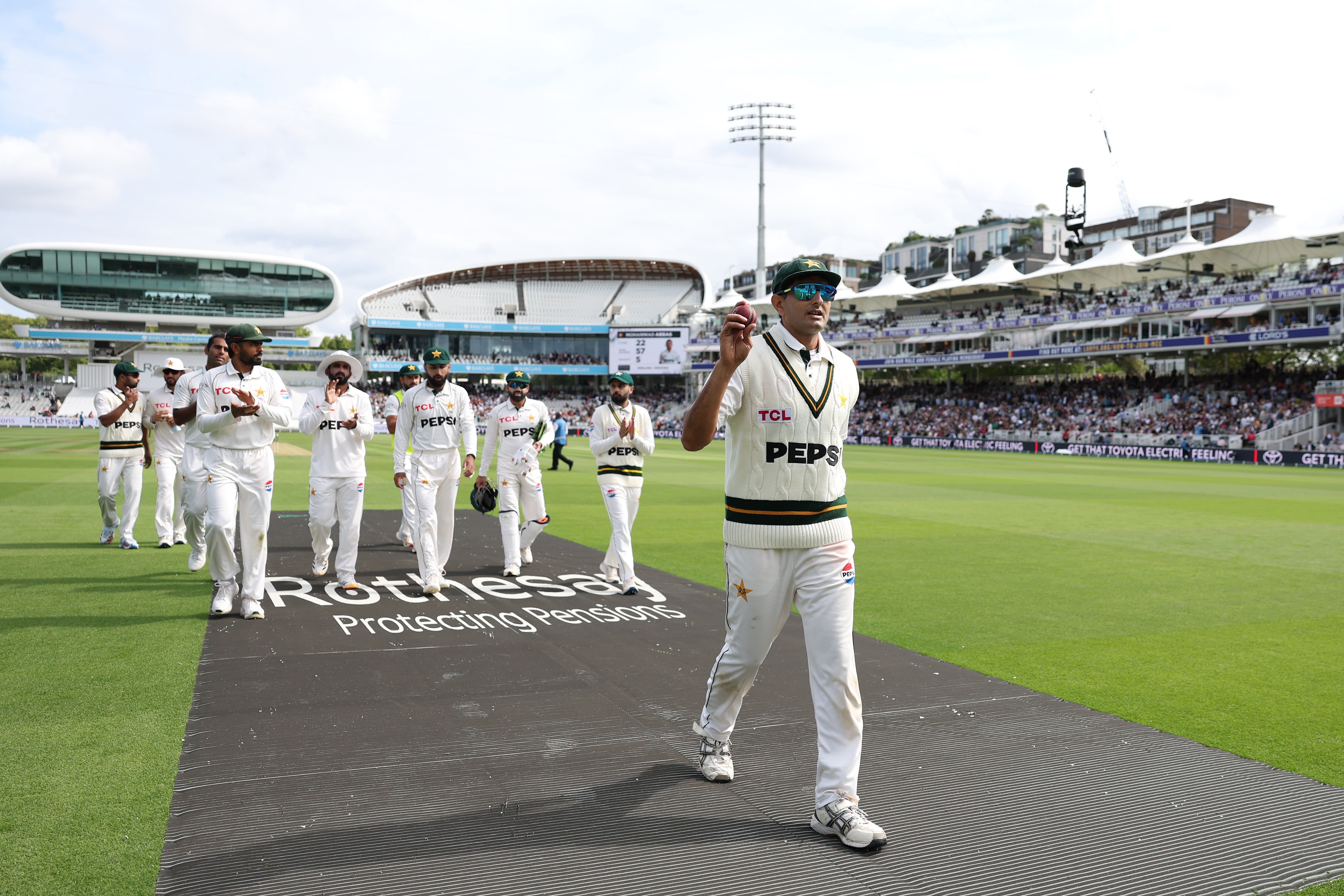 Mohammad Abbas finished with five wickets for Pakistan (Getty)