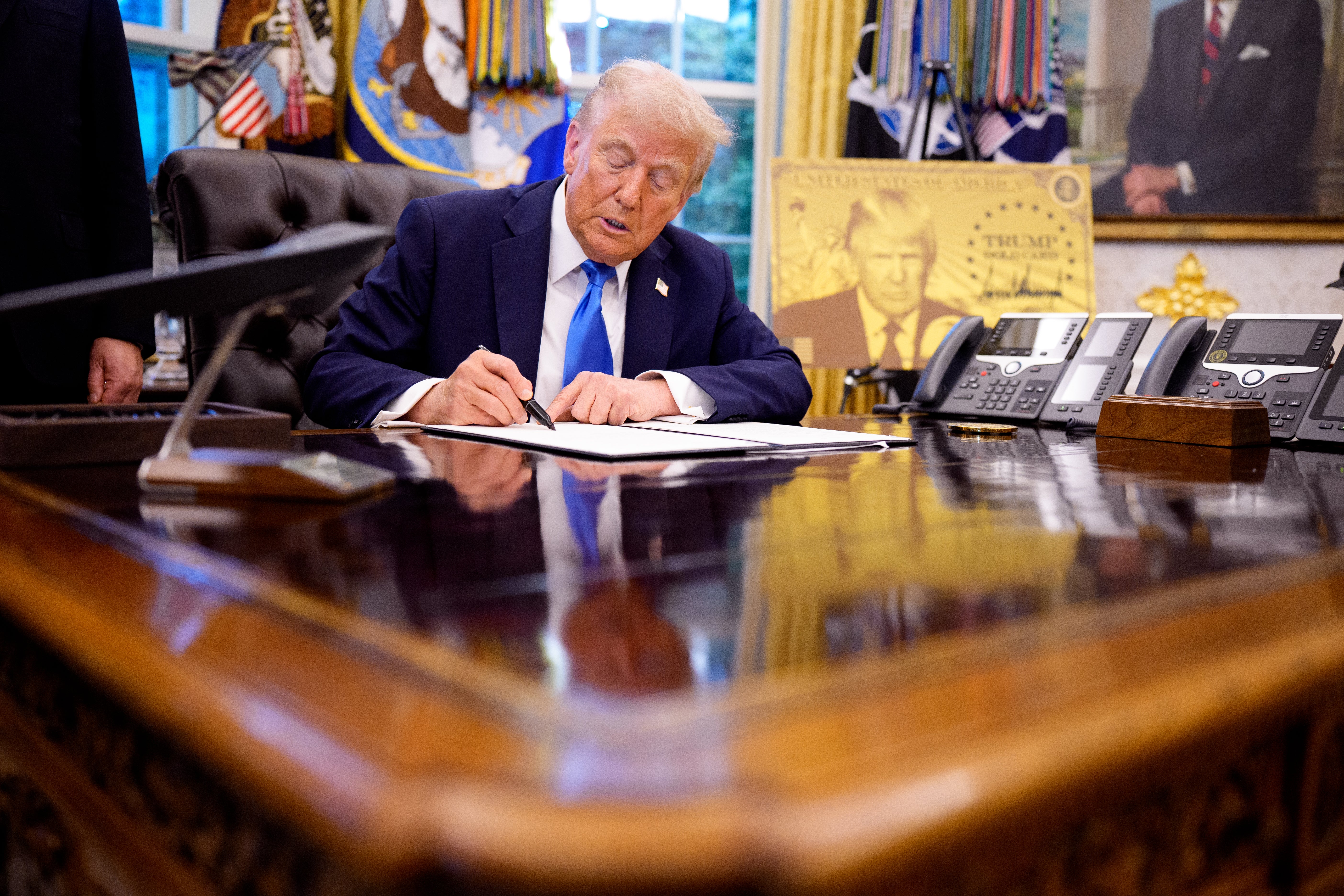 The president has also attempted to impose a more than $103,000 fee on new H-1B visas