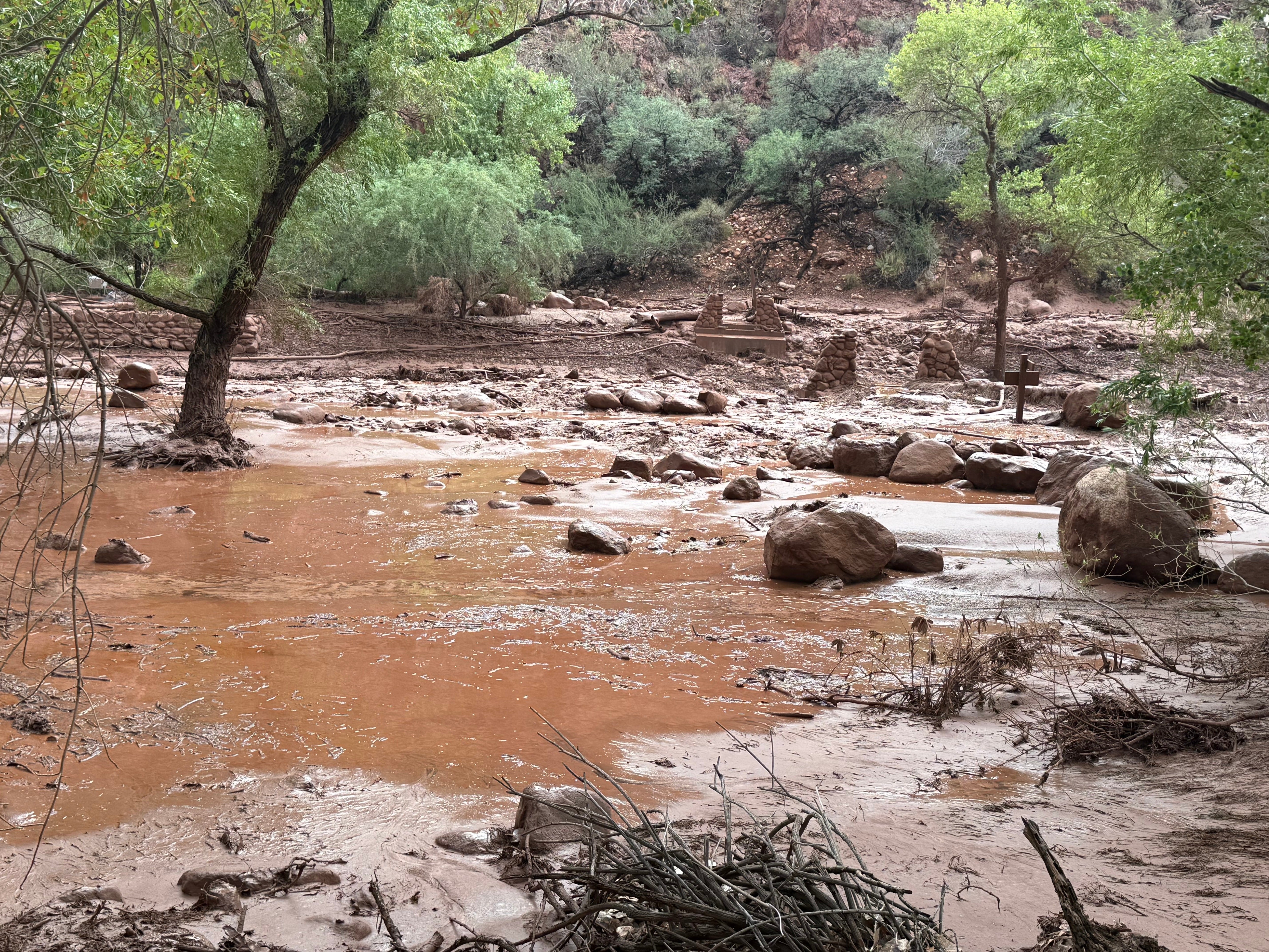 Fifteen people remain unaccounted for after flash flooding in Grand Canyon National Park on August 28