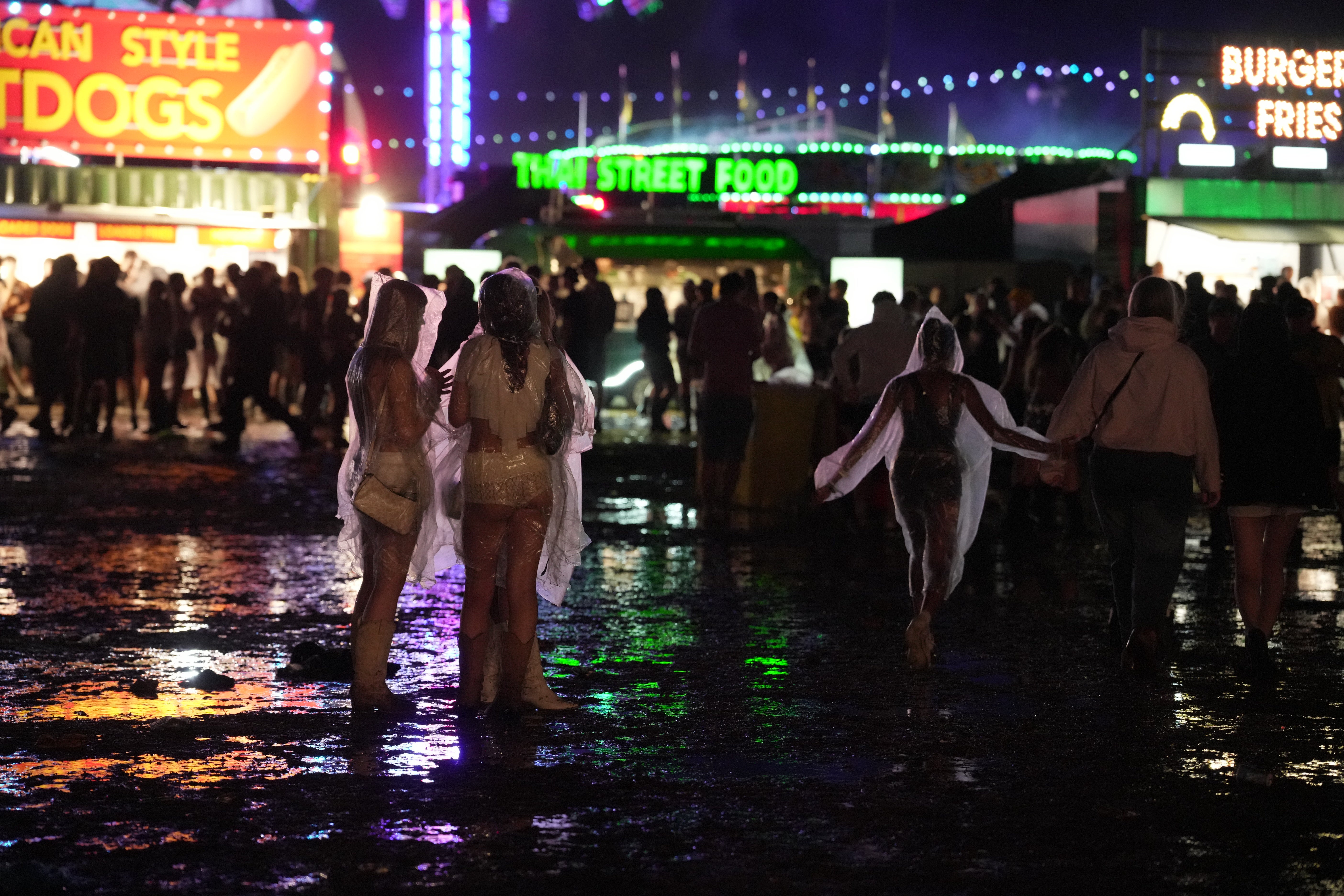 Festivalgoers during Reading Festival (PA)