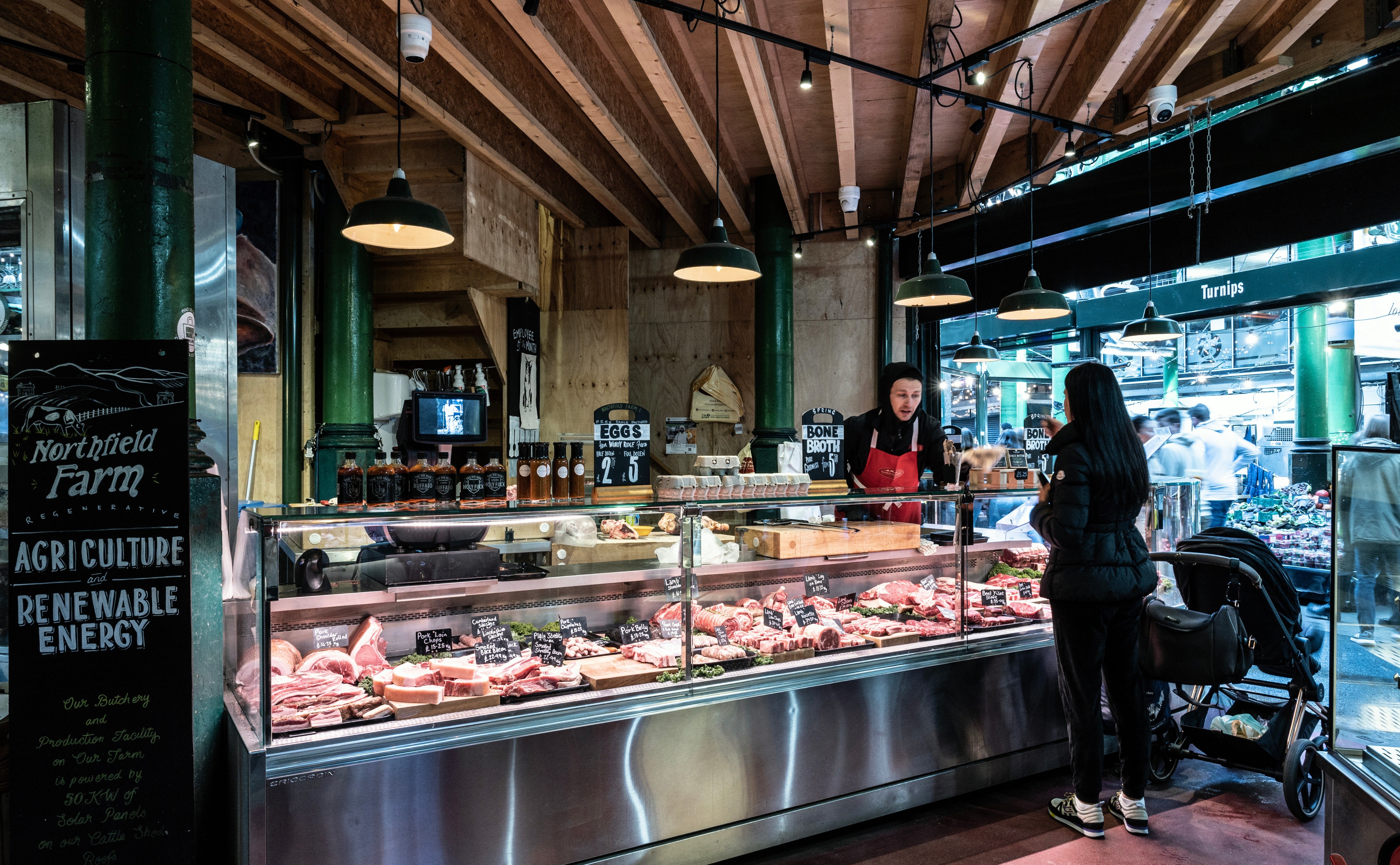 Northfield Farm has been trading at Borough Market for more than 20 years