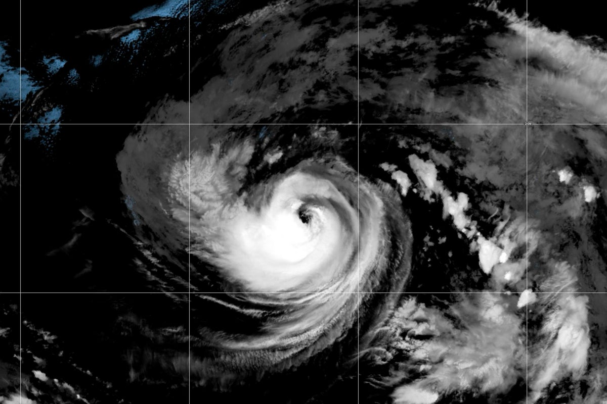 Hurricane Karina strengthens into Category 4 as it moves off the U.S. coast