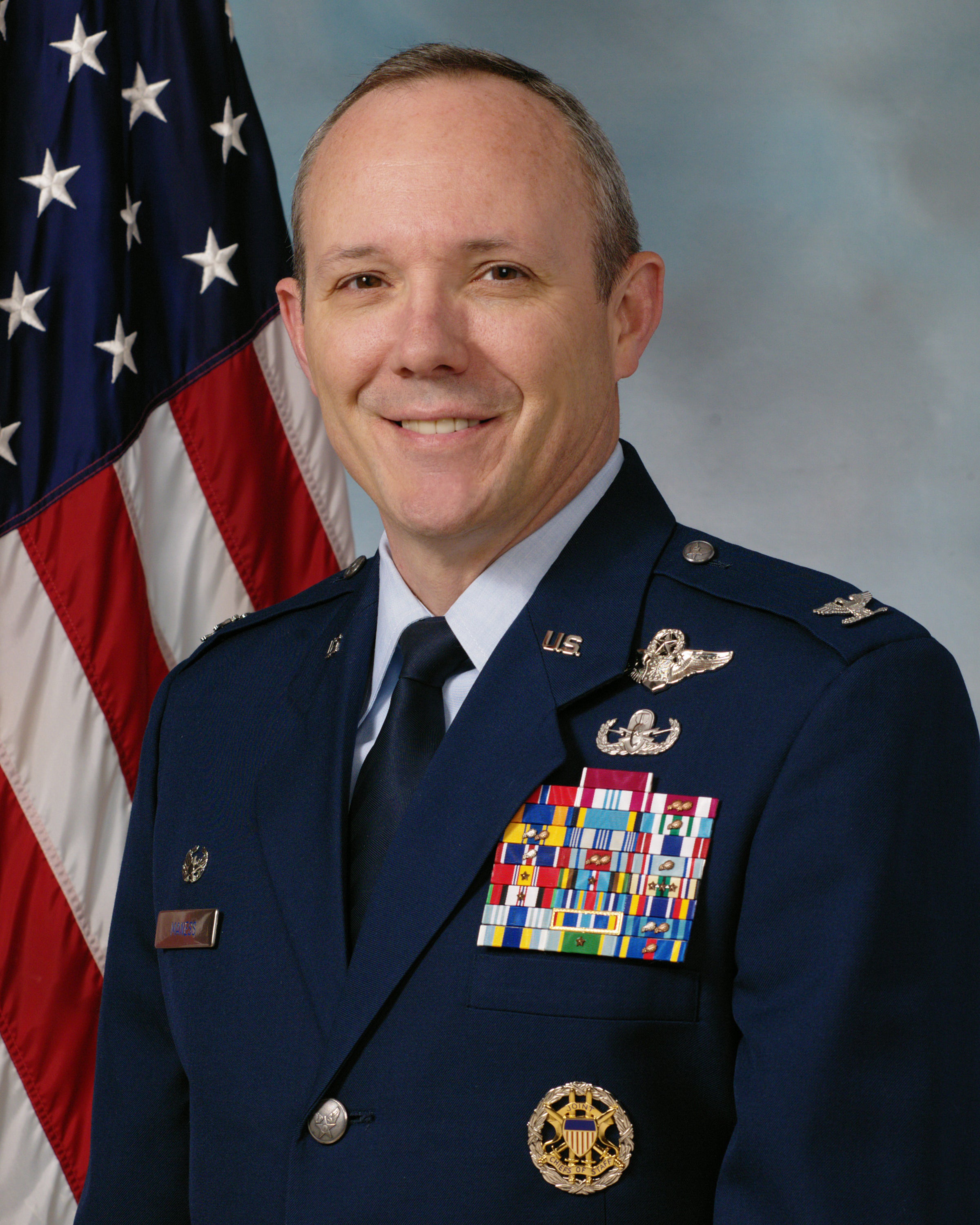 Rob Maness, a retired Air Force colonel, has reportedly been serving in a temporary government role while pushing pro-Trump rhetoric online