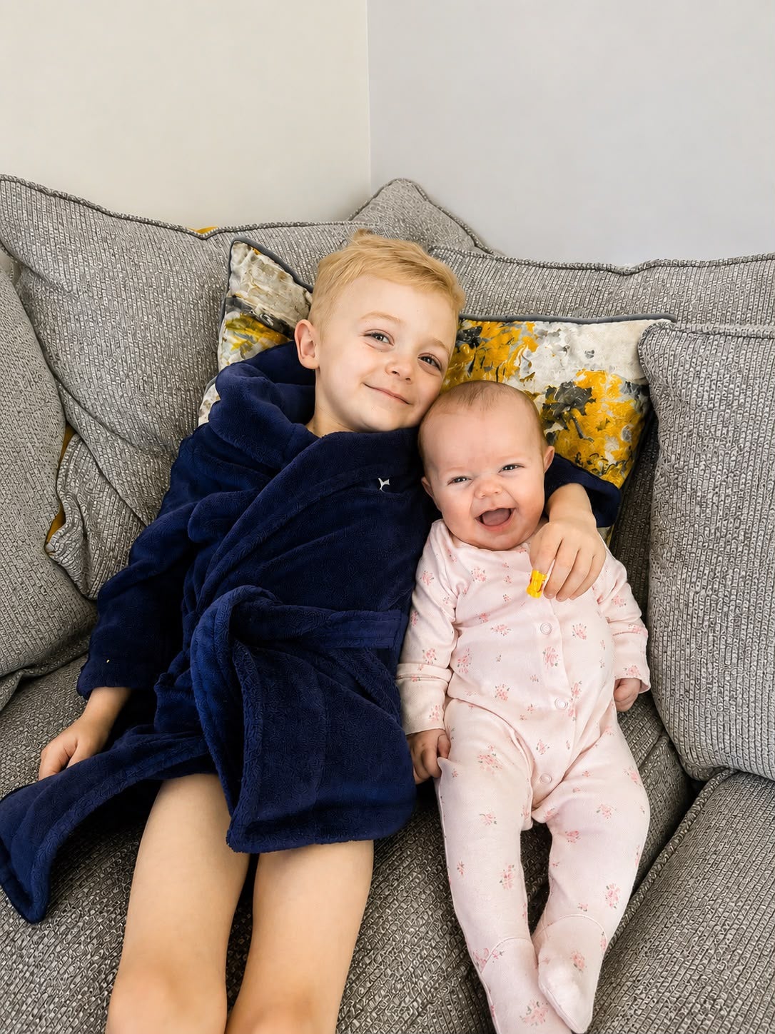 Harry and his sister Primrose (Family handout)