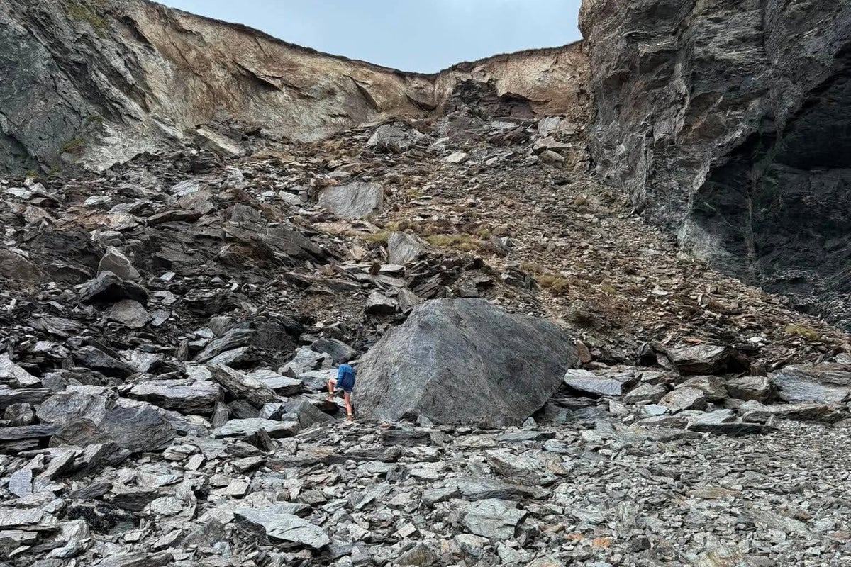 Beloved cave at popular UK beach made famous by Poldark cordoned off after cliff fall