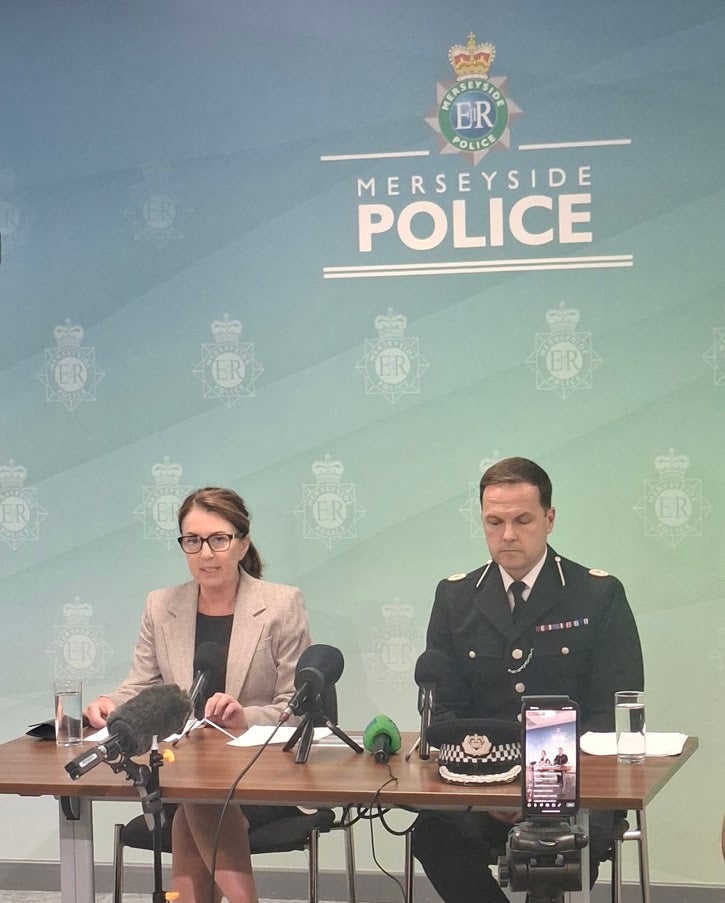 Detective superintendent Rachel Wilson and assistant chief constable Andy Ryan