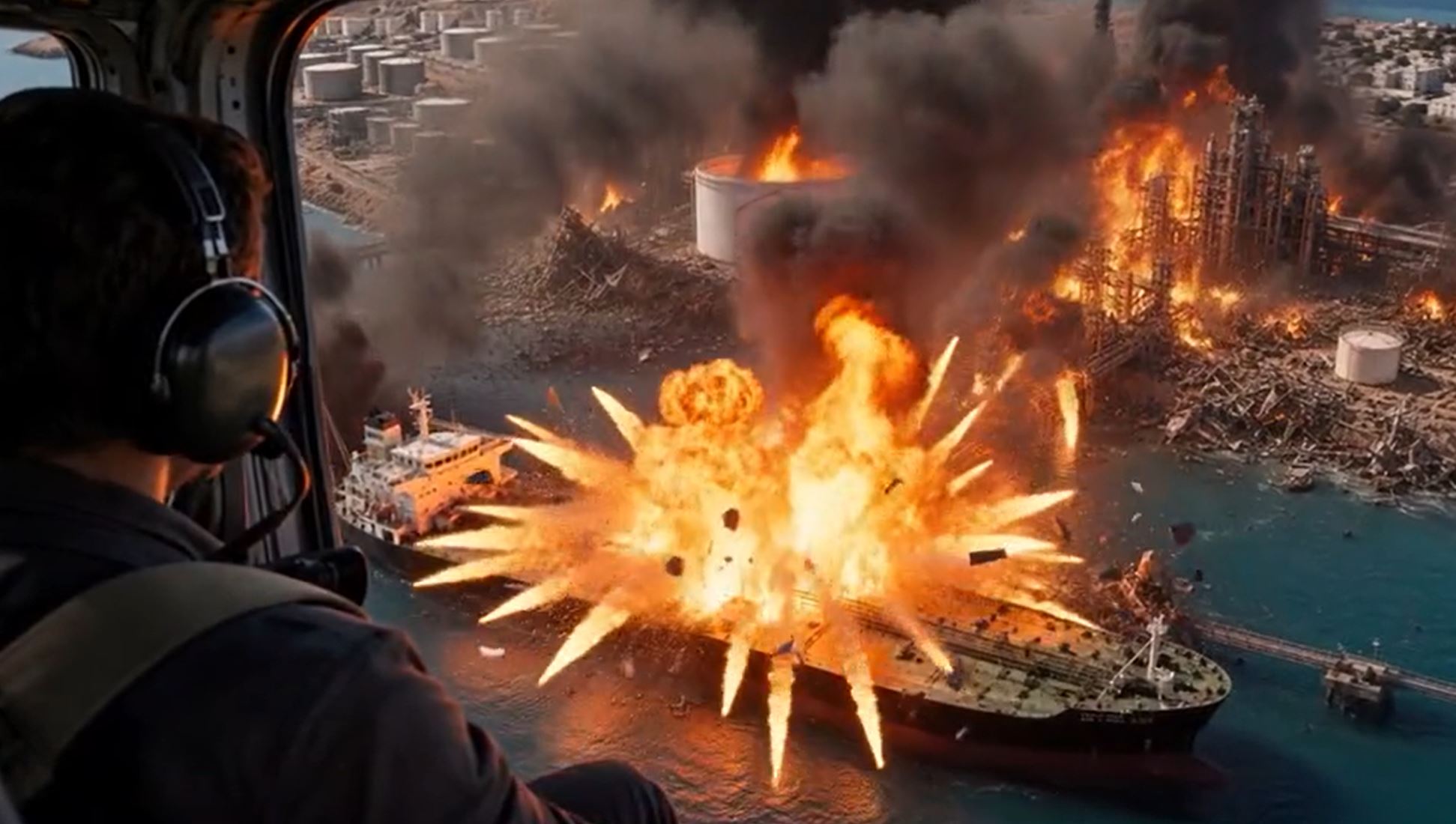 Trump claims Iran&rsquo;s key Kharg Island is being &lsquo;blown to smithereens&rsquo; in AI video post