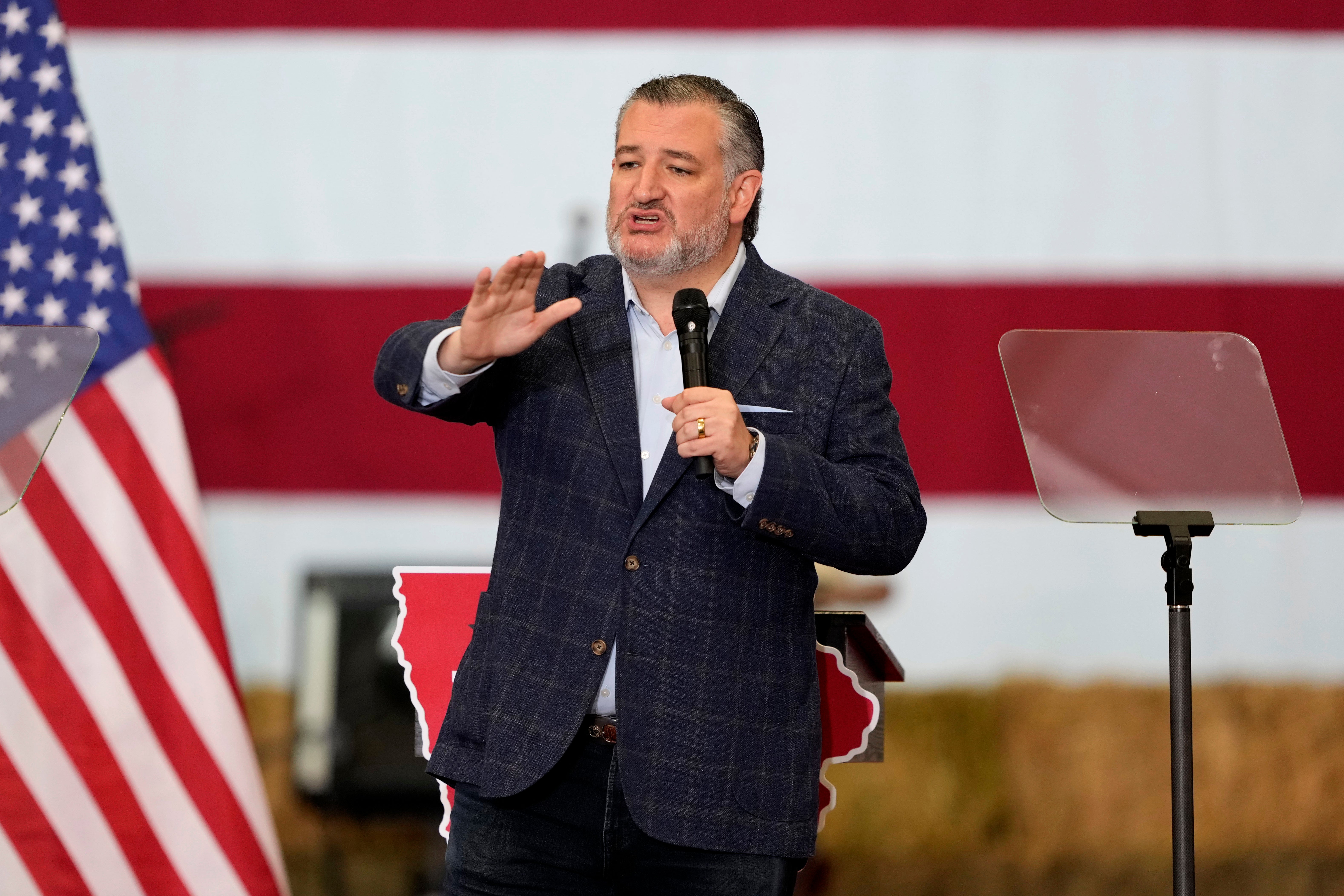 Sen. Ted Cruz has joked that James Talarico could not be described as “masculine”