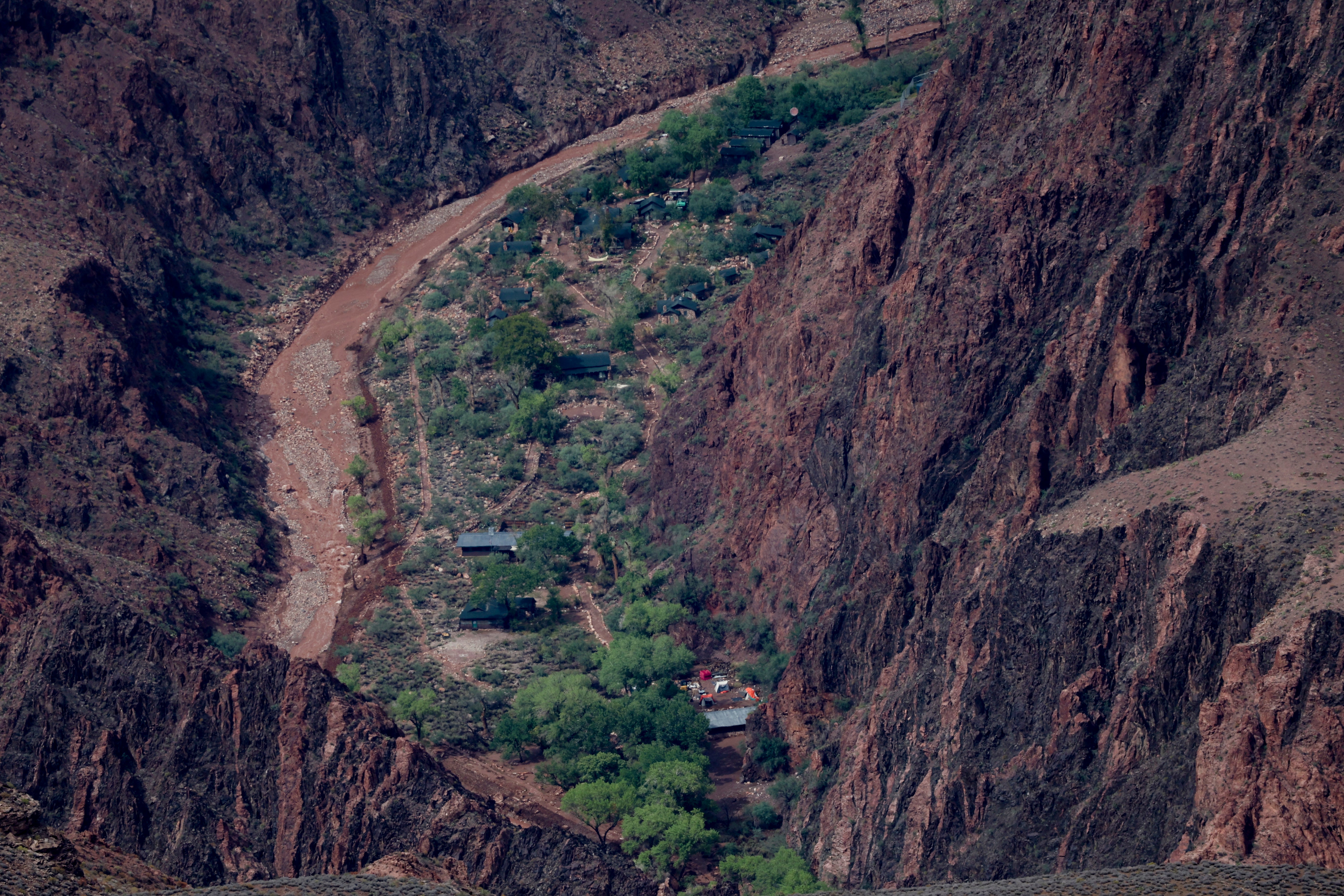 Grand Canyon closes hotels and lodges following deadly flash floods