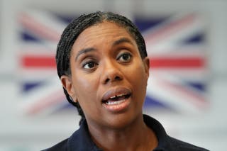 Mr Burnham will face Conservative leader Kemi Badenoch, pictured, at his first Prime Minister’s Questions on Wednesday (Jonathan Brady/PA)