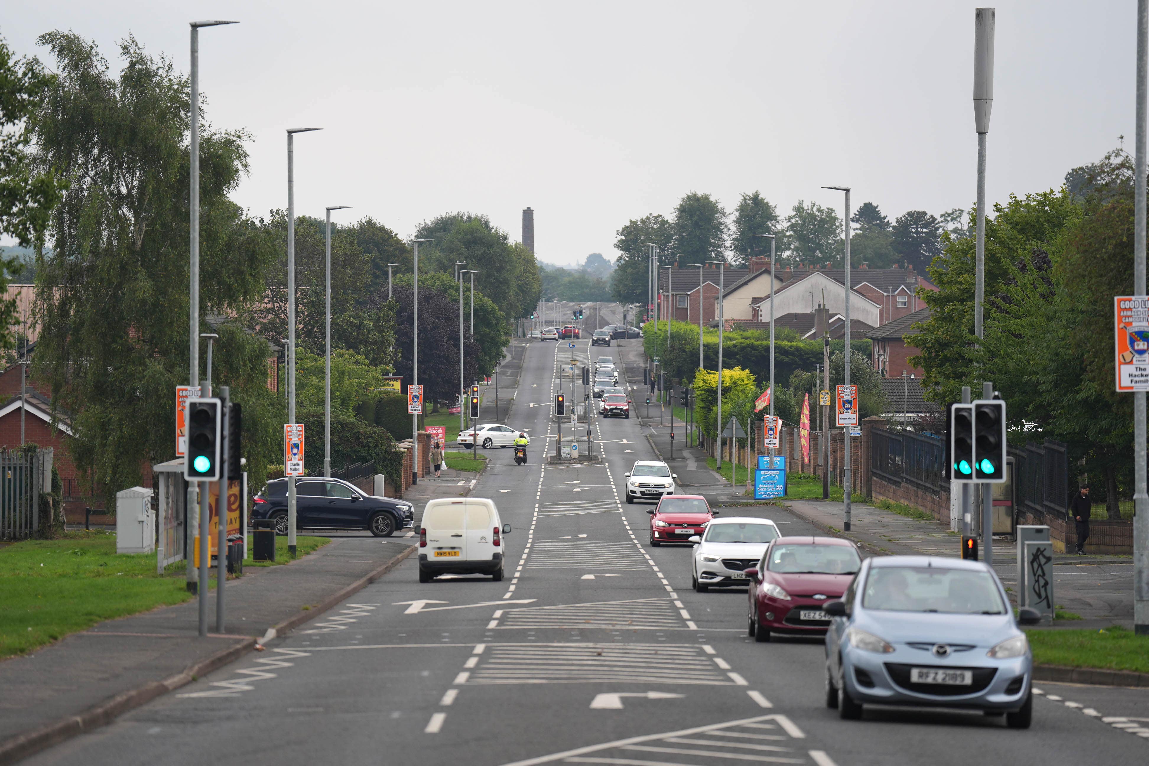 Garvaghy Road in Portadown is a predominantly nationalist area