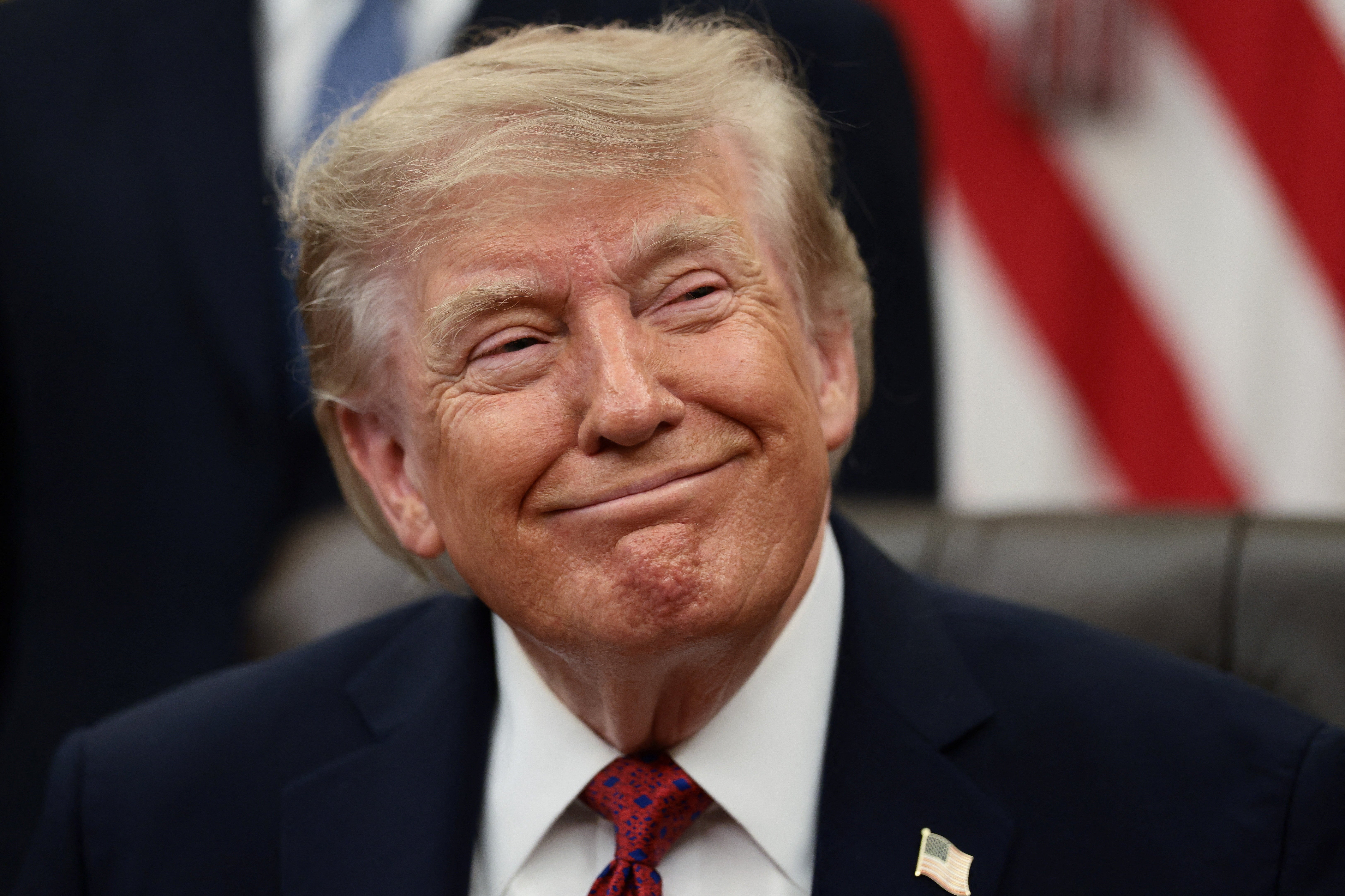 President Donald Trump has been accused of using his office to enrich himself and reward his friends (Reuters)
