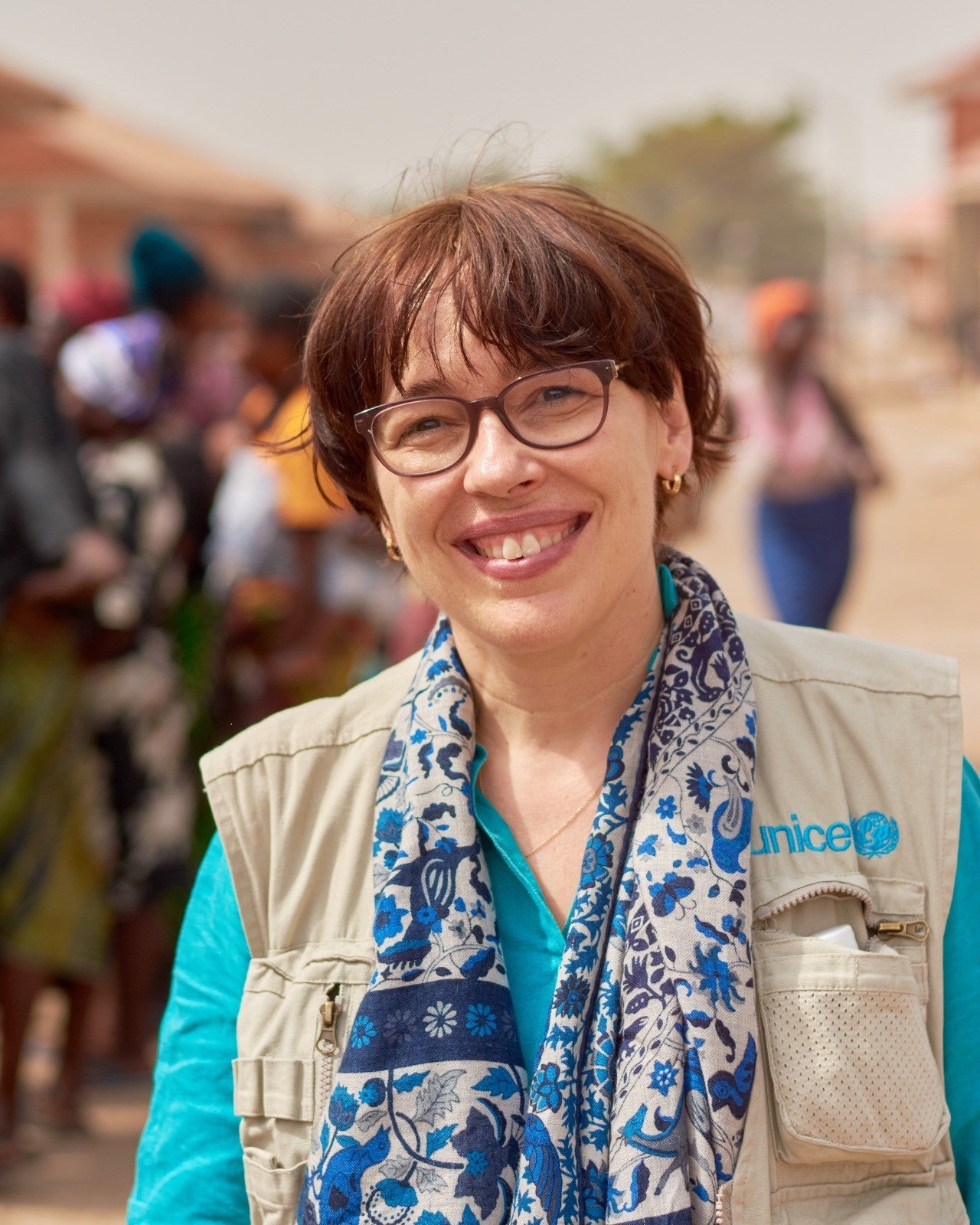 Judith Leveillee, field chief for the Nigeria country office of Unicef