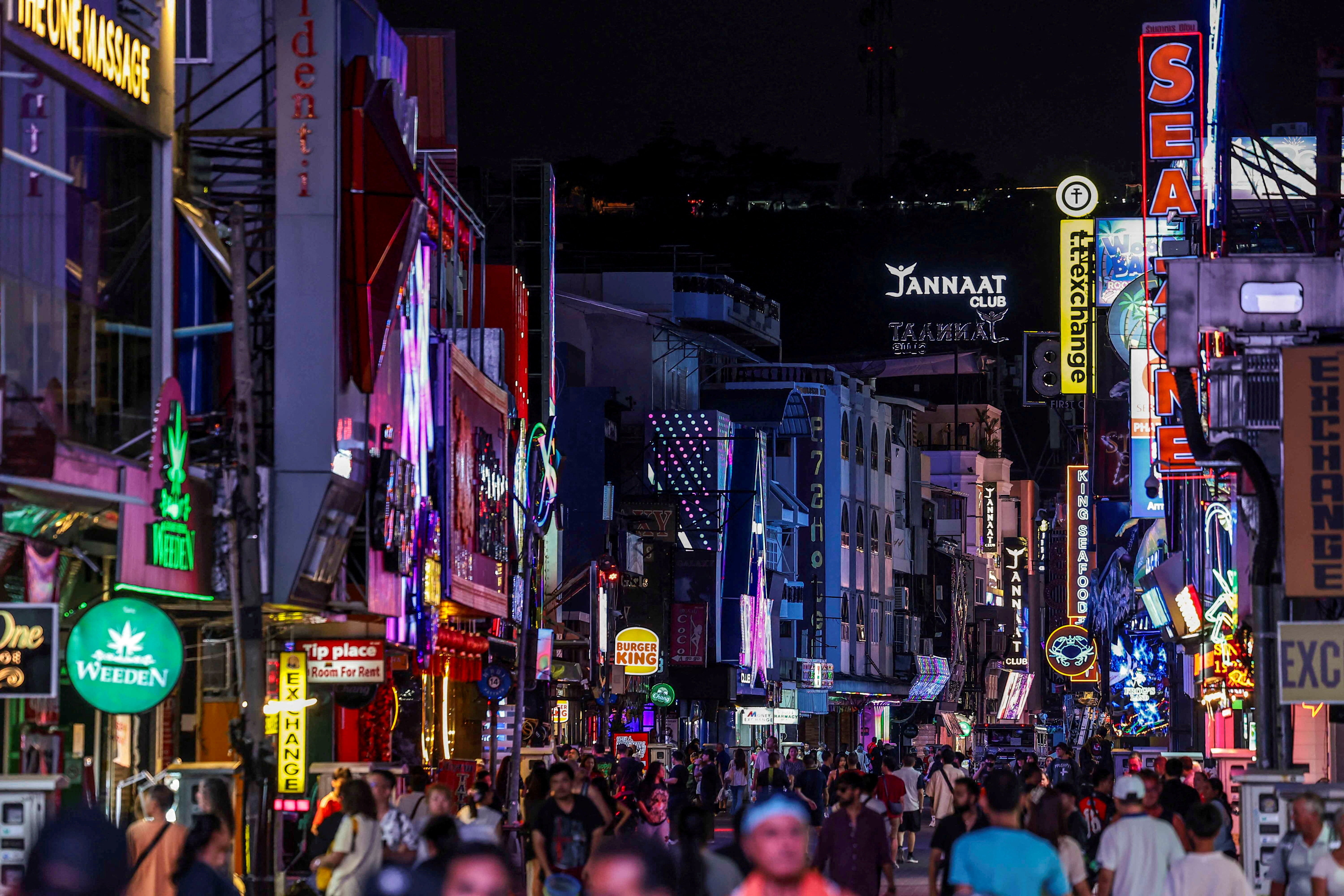 Pattaya has a reputation as a destination for sex tourism in Thailand
