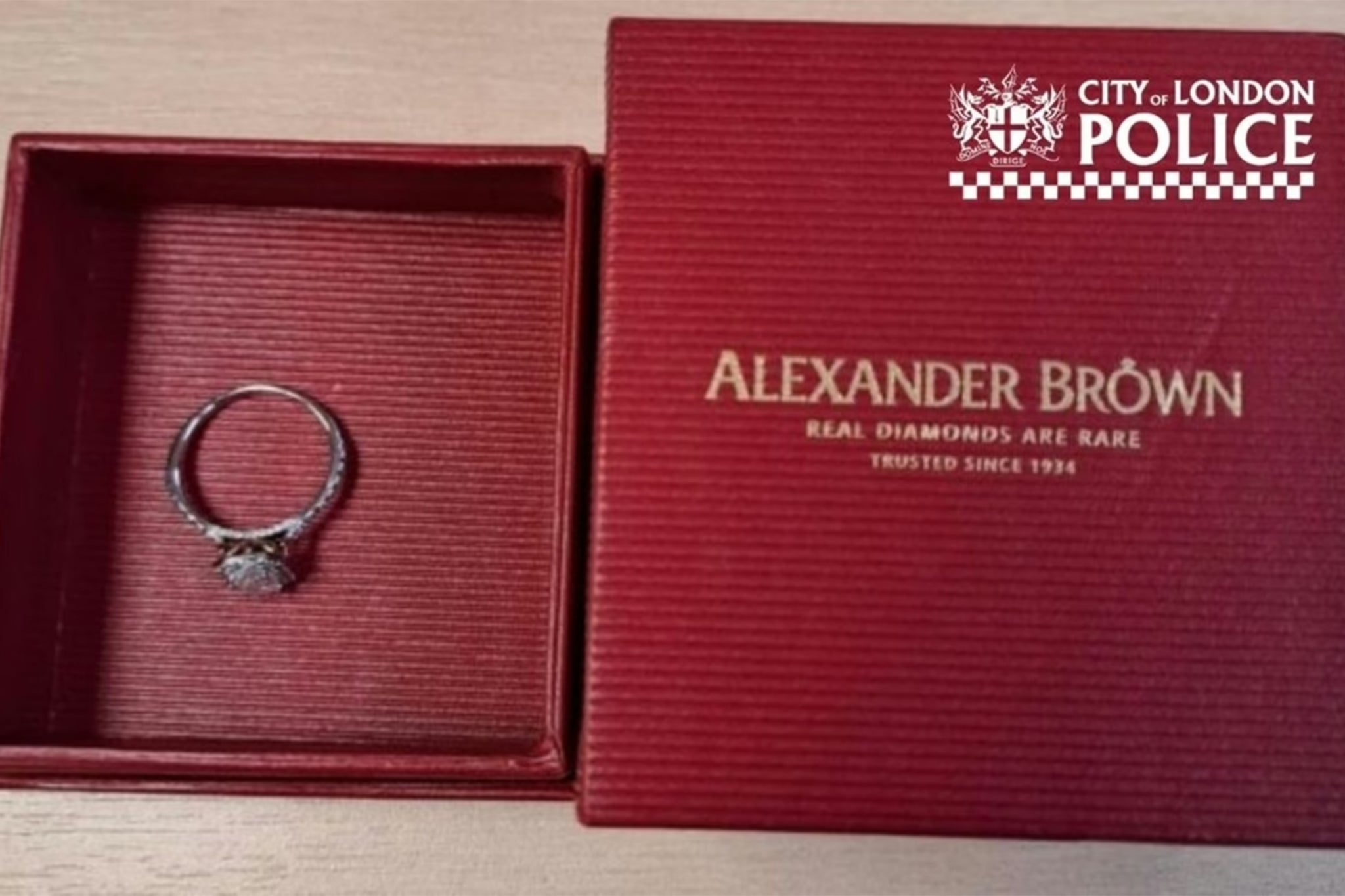 Choudhury bought an Alexander Brown ring valued at £14,000 with the stolen money