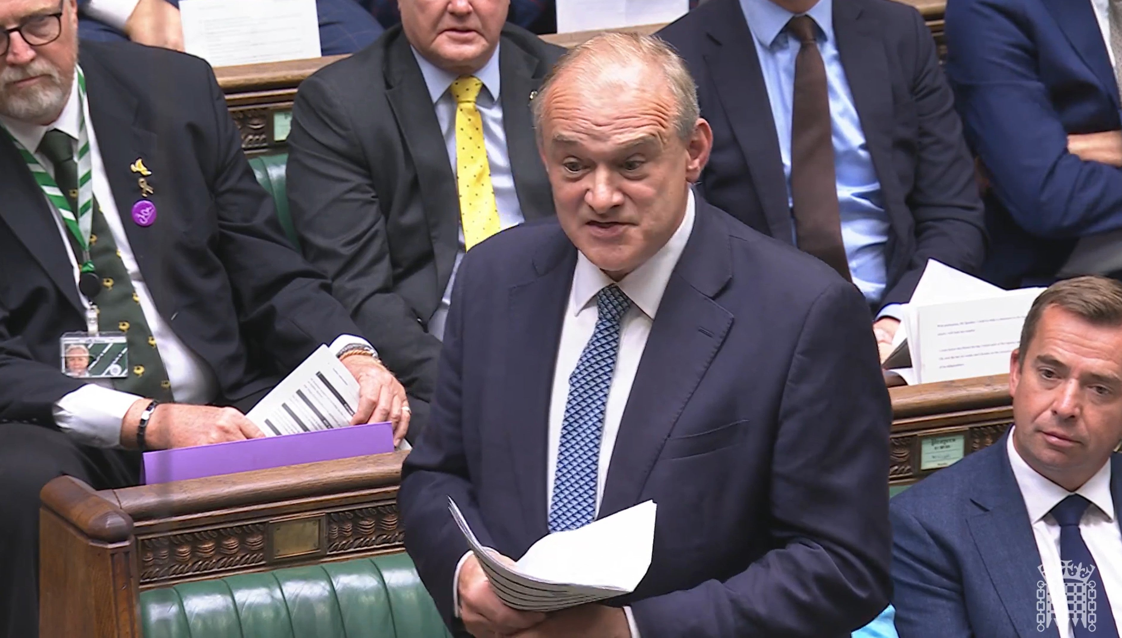 Sir Ed Davey called for electoral reform