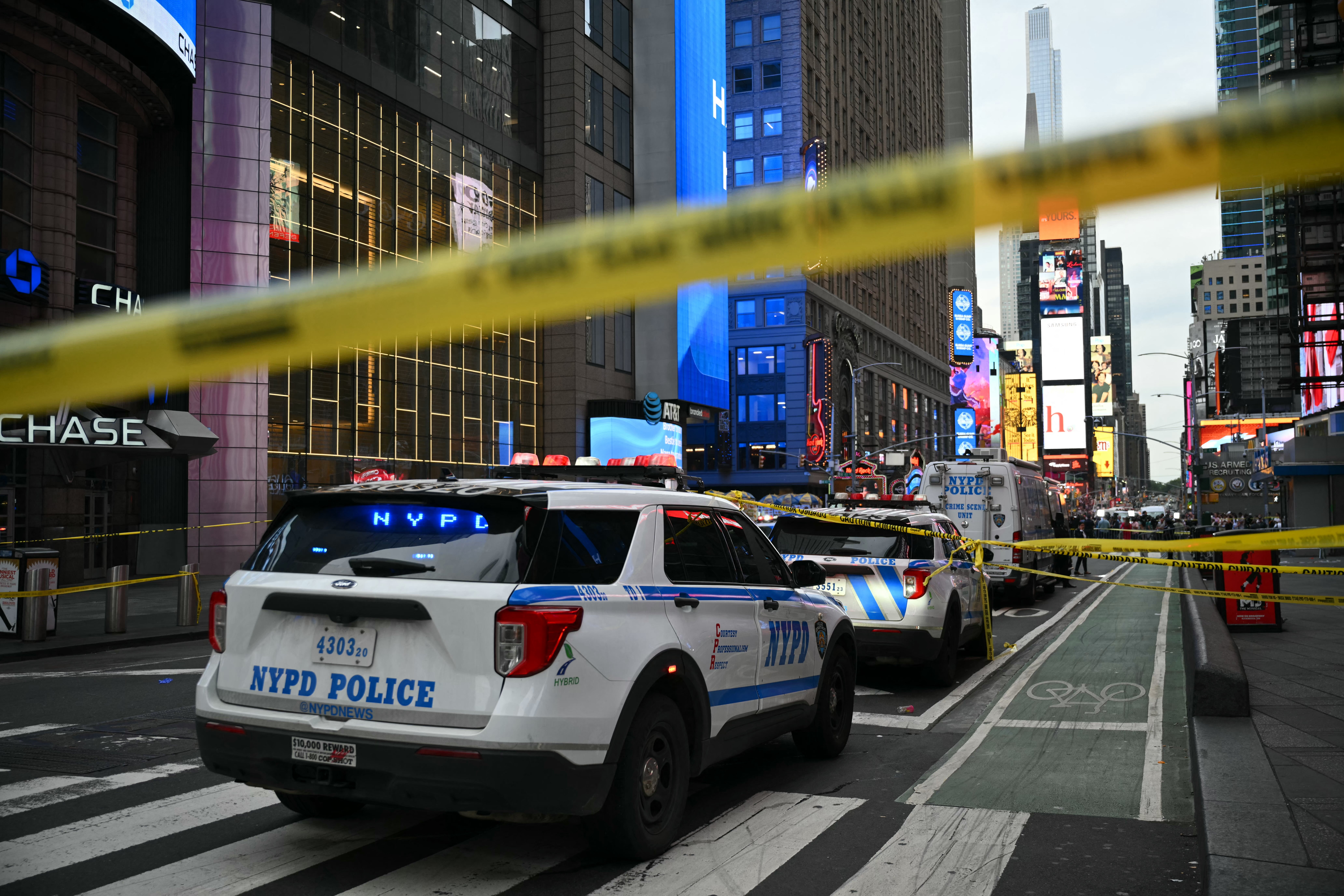 The fatal shooting on the Brooklyn Bridge comes four days after a fatal stabbing in Times Square