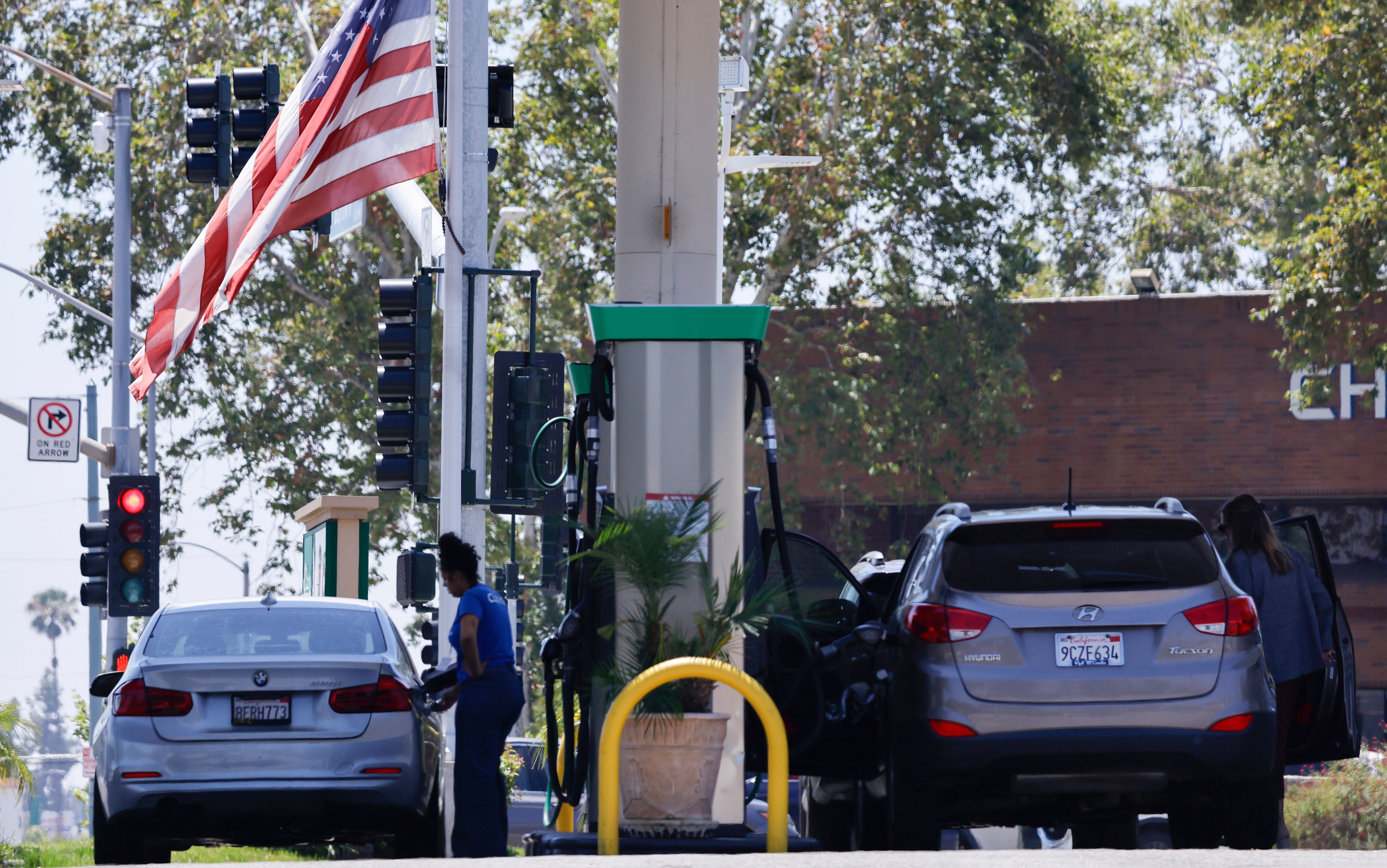 Drivers have been hit with high prices throughout the summers as Trump’s war with Iran drags on (Getty Images)