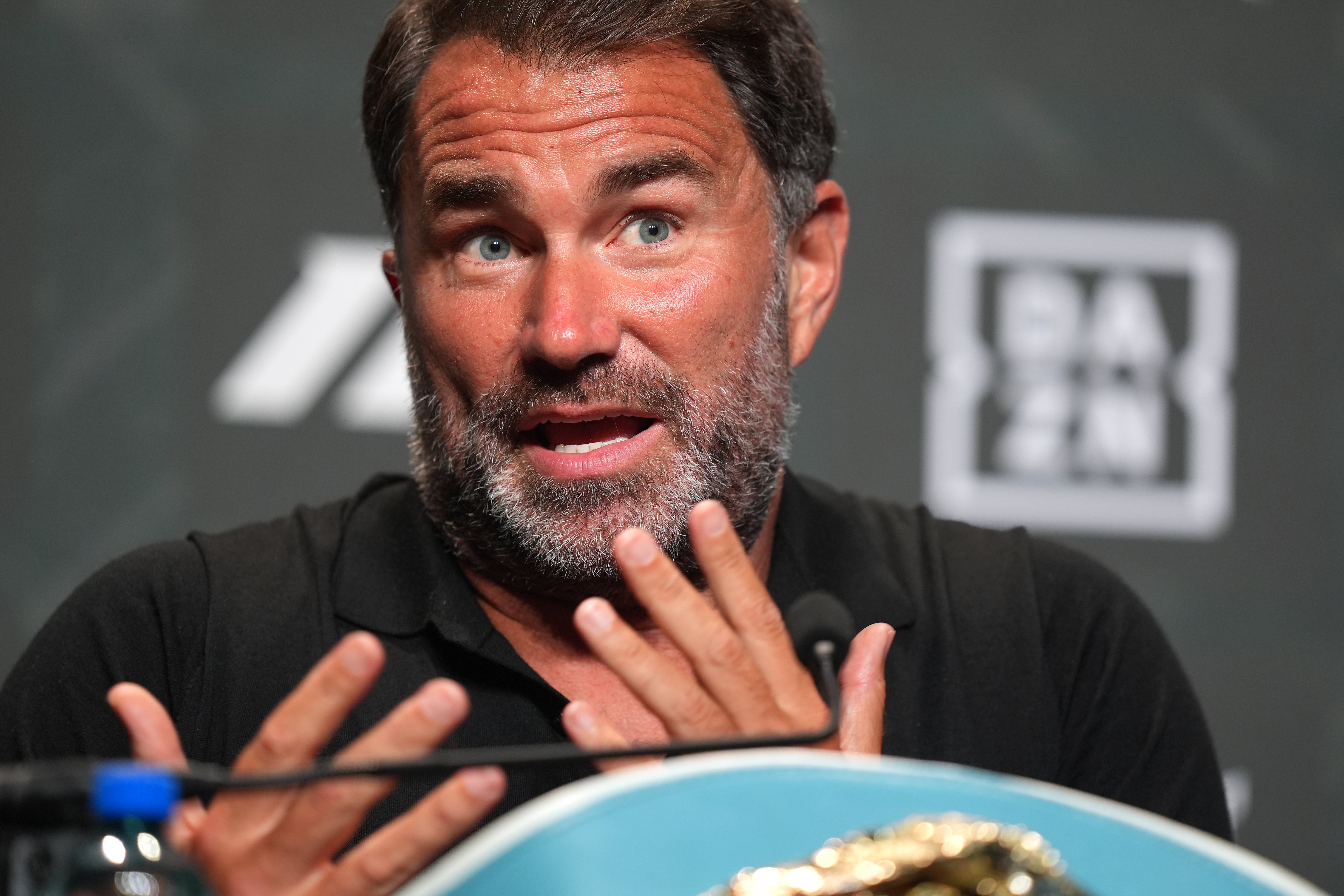 Promoter Eddie Hearn (Niall Carson/PA).