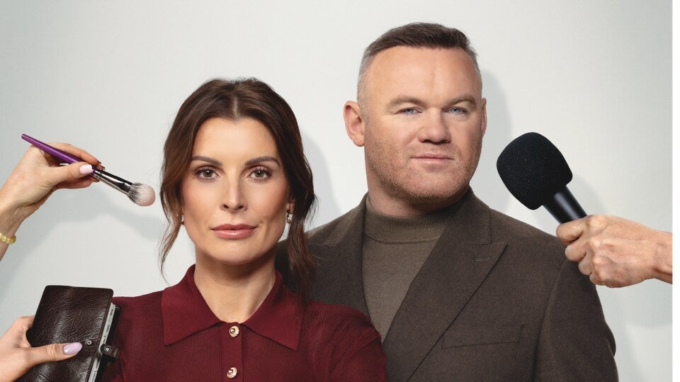 Coleen and Wayne in 'The Real Rooneys'