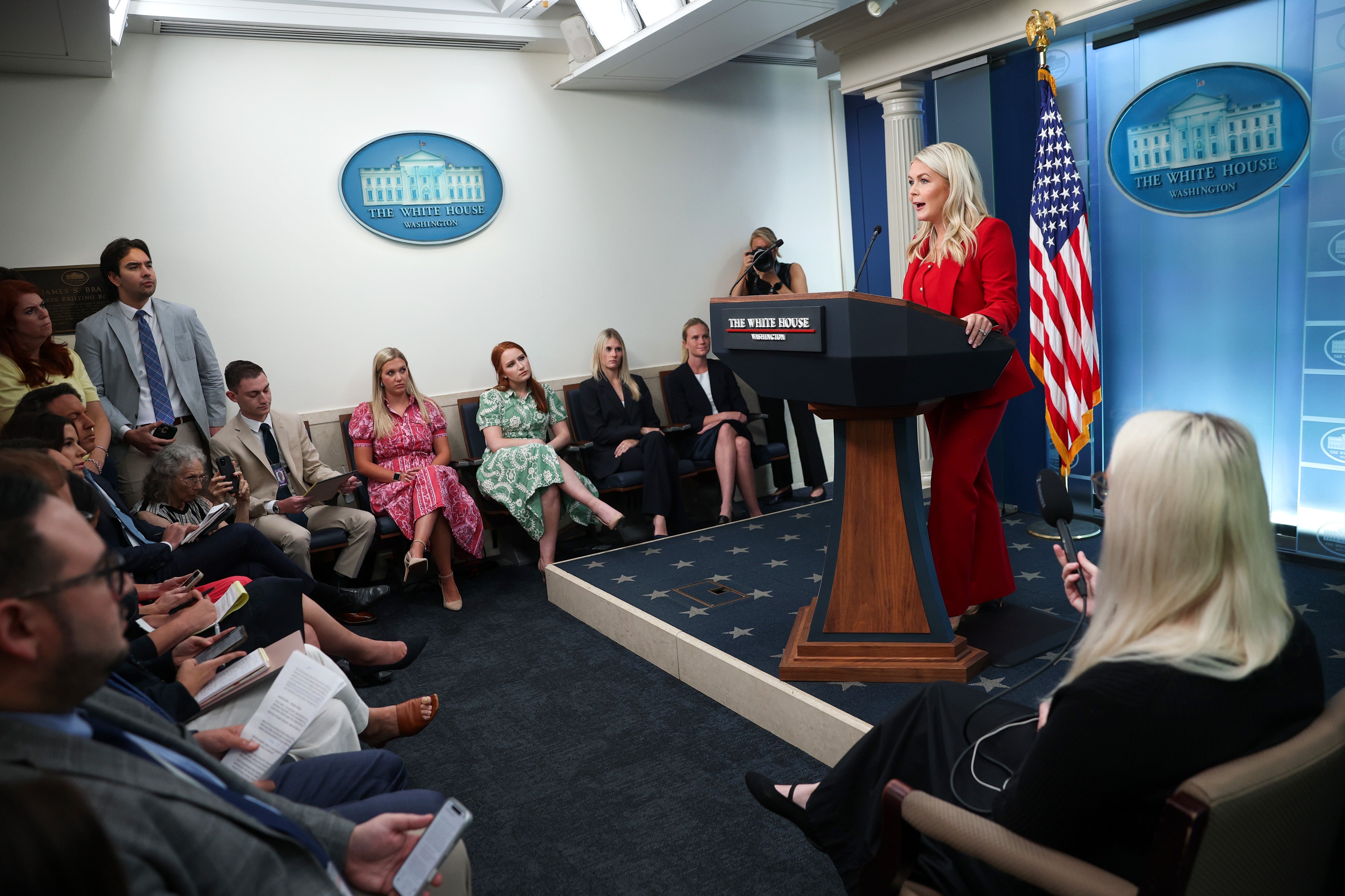 A White House official confirmed to several outlets that the long-awaited press briefing will take place Thursday