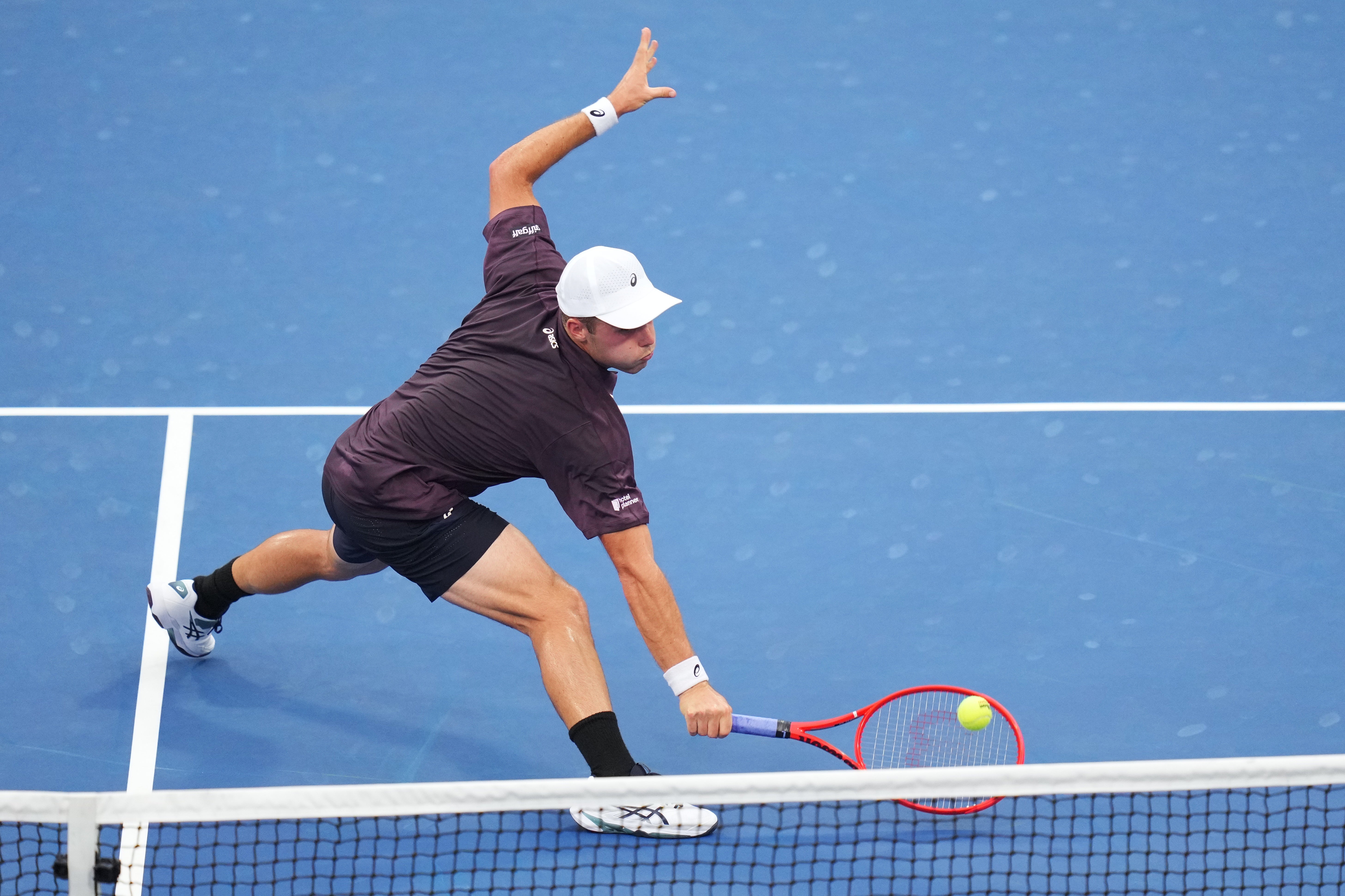 Fery was beaten in straight sets (Kirsty Wigglesworth/AP)