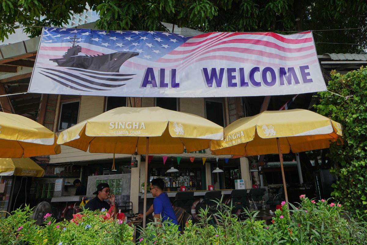 Pattaya, once Thailand's 'Sin City,' beckons weary sailors from the USS Abraham Lincoln