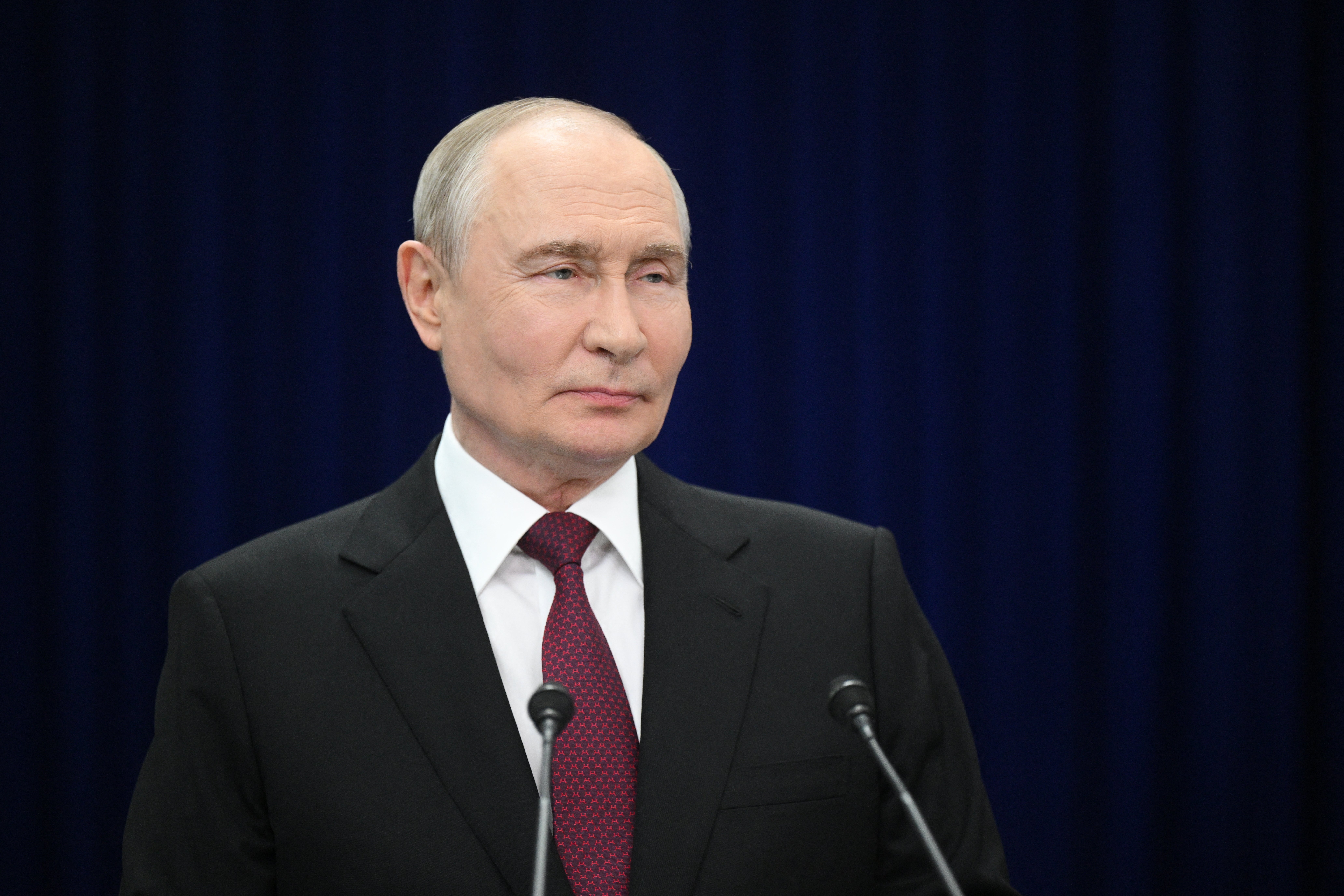 It is a ‘military secret’ whether or not Russia is weighing up possible strikes on British military sites, Putin said