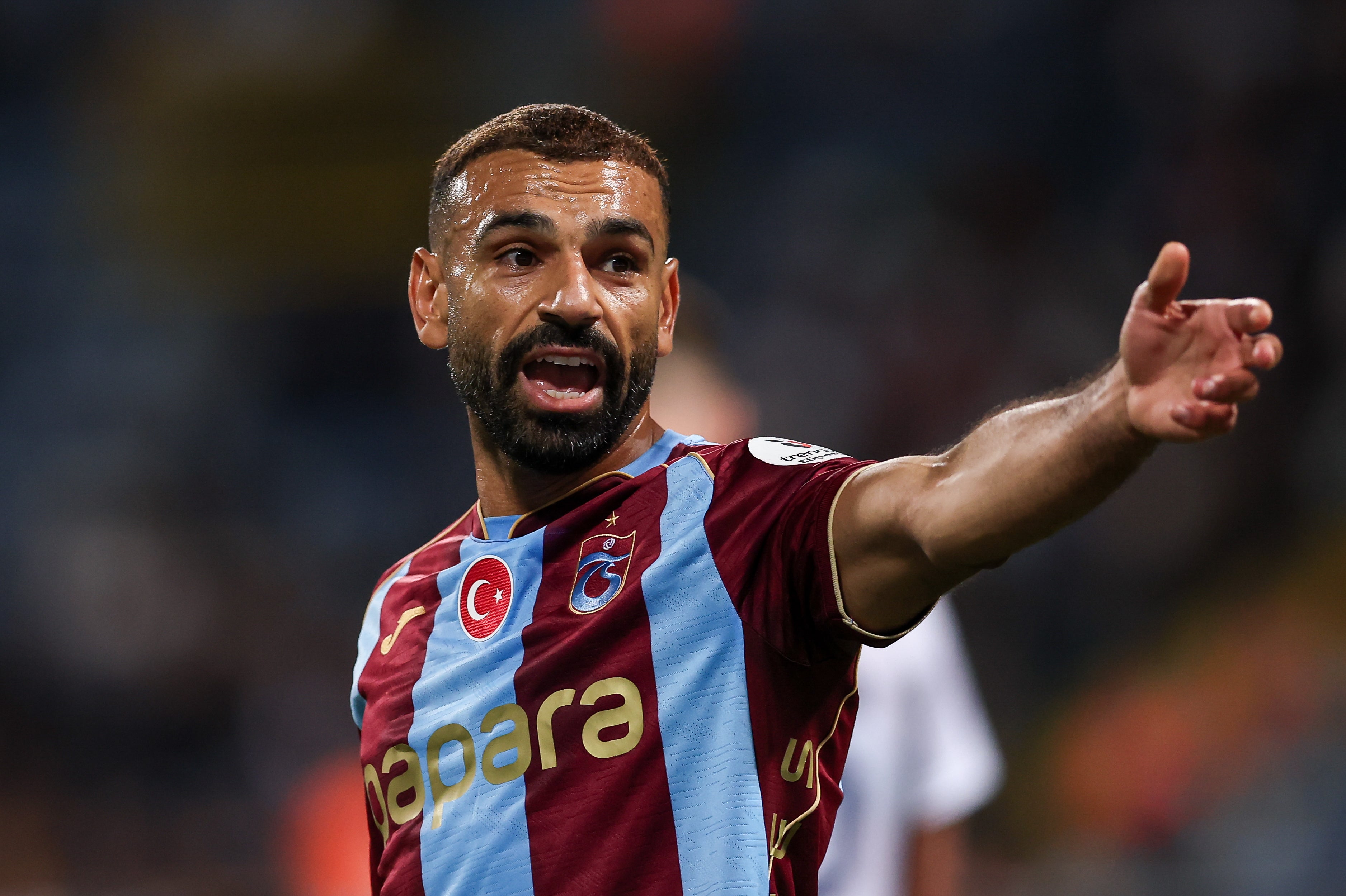 Salah is now playing in Turkey for Trabzonspor (Getty)