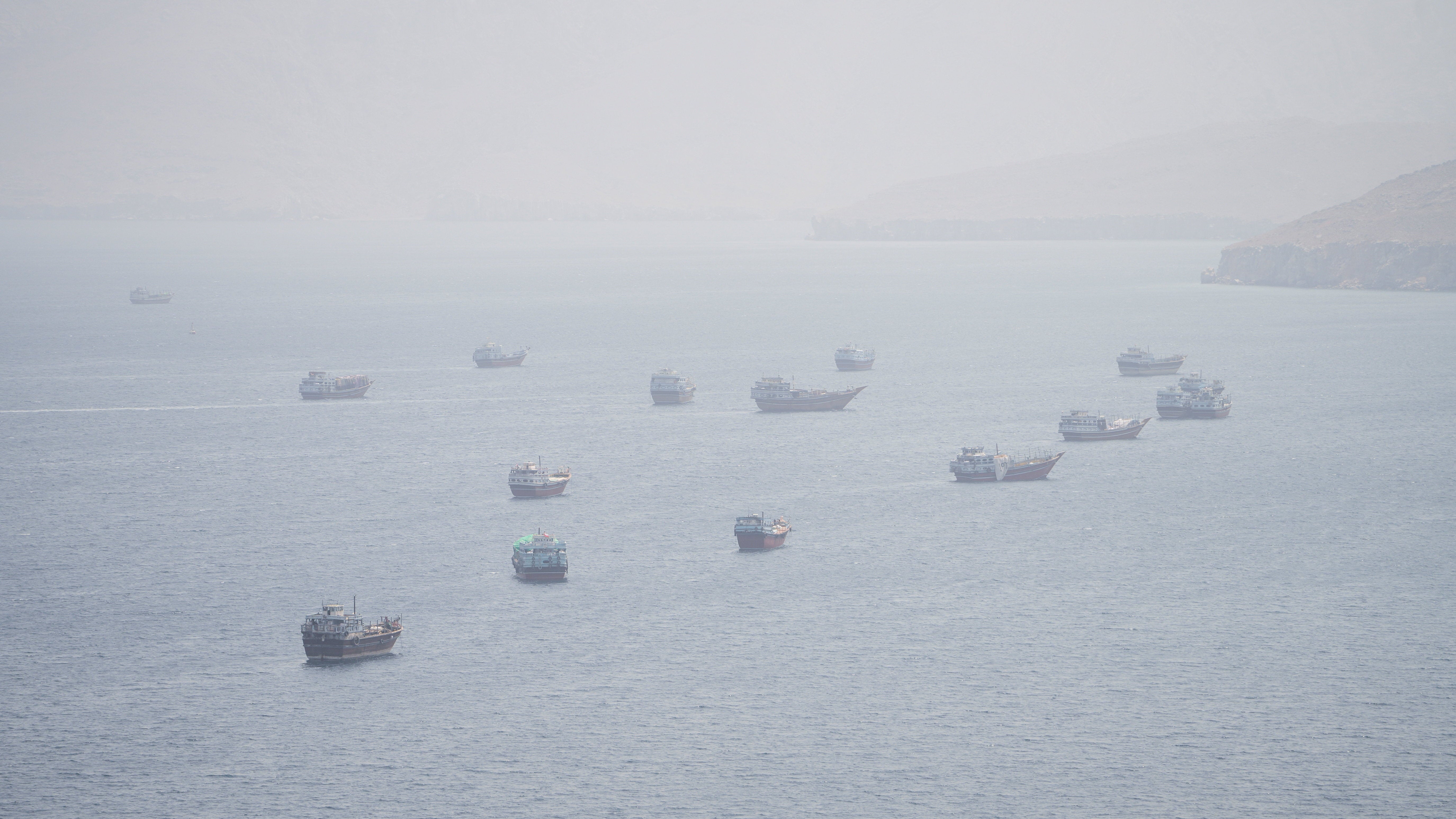 Vessels remain stranded near the Strait of Hormuz as the US and Iran return to full-scale war