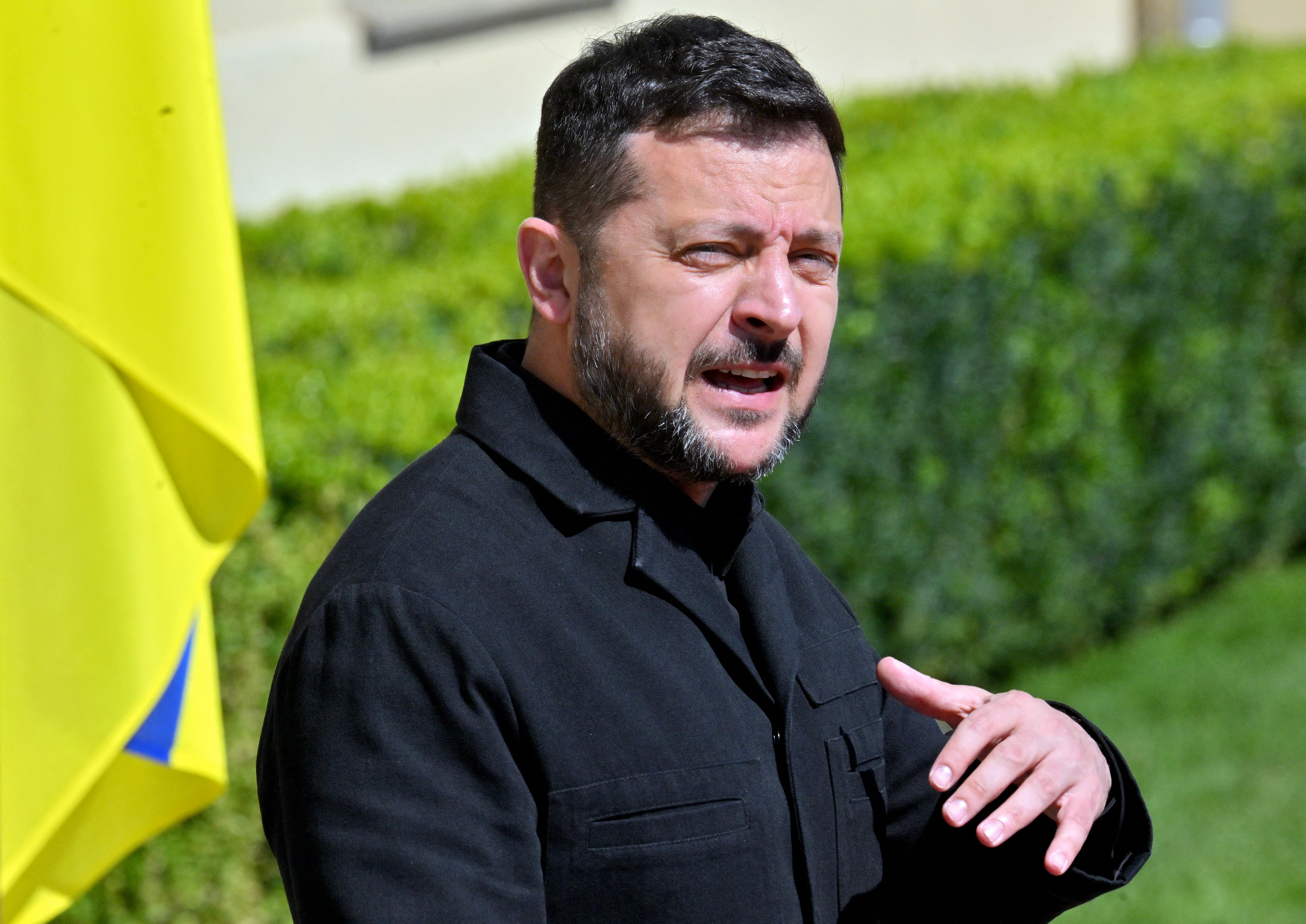 The Ukrainian president has declared Russian airspace "effectively closed" as the country steps up its drone strikes